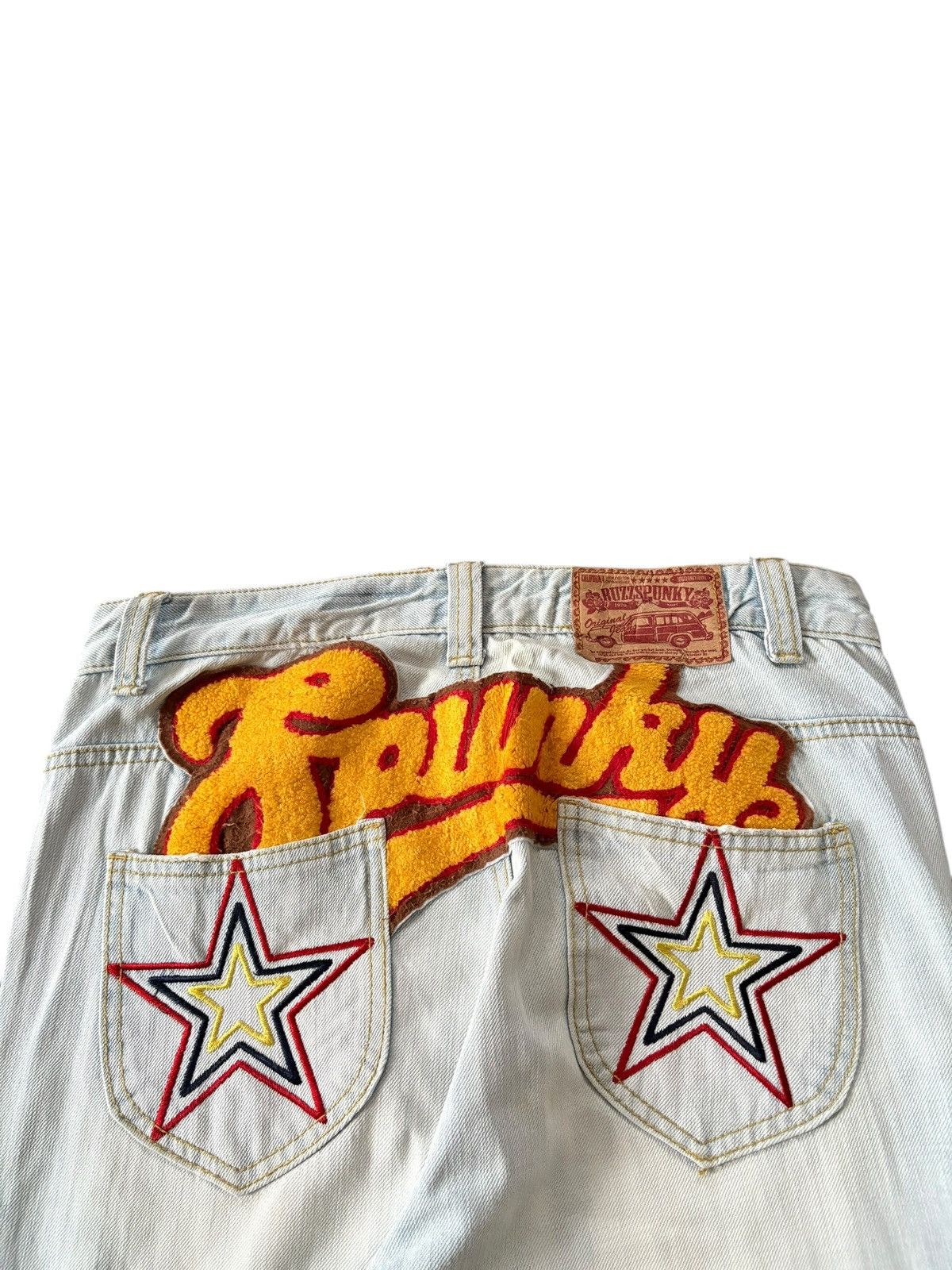 Diesel Vintage Japanese Brand Surfers Patches Loose Jeans Size 32" / US 10 / IT 46 - 4 Thumbnail