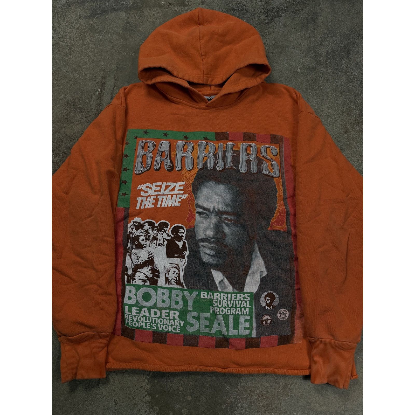 Barriers Barriers Hoodie Orange Used Large Size US L / EU 52-54 / 3 - 1 Thumbnail