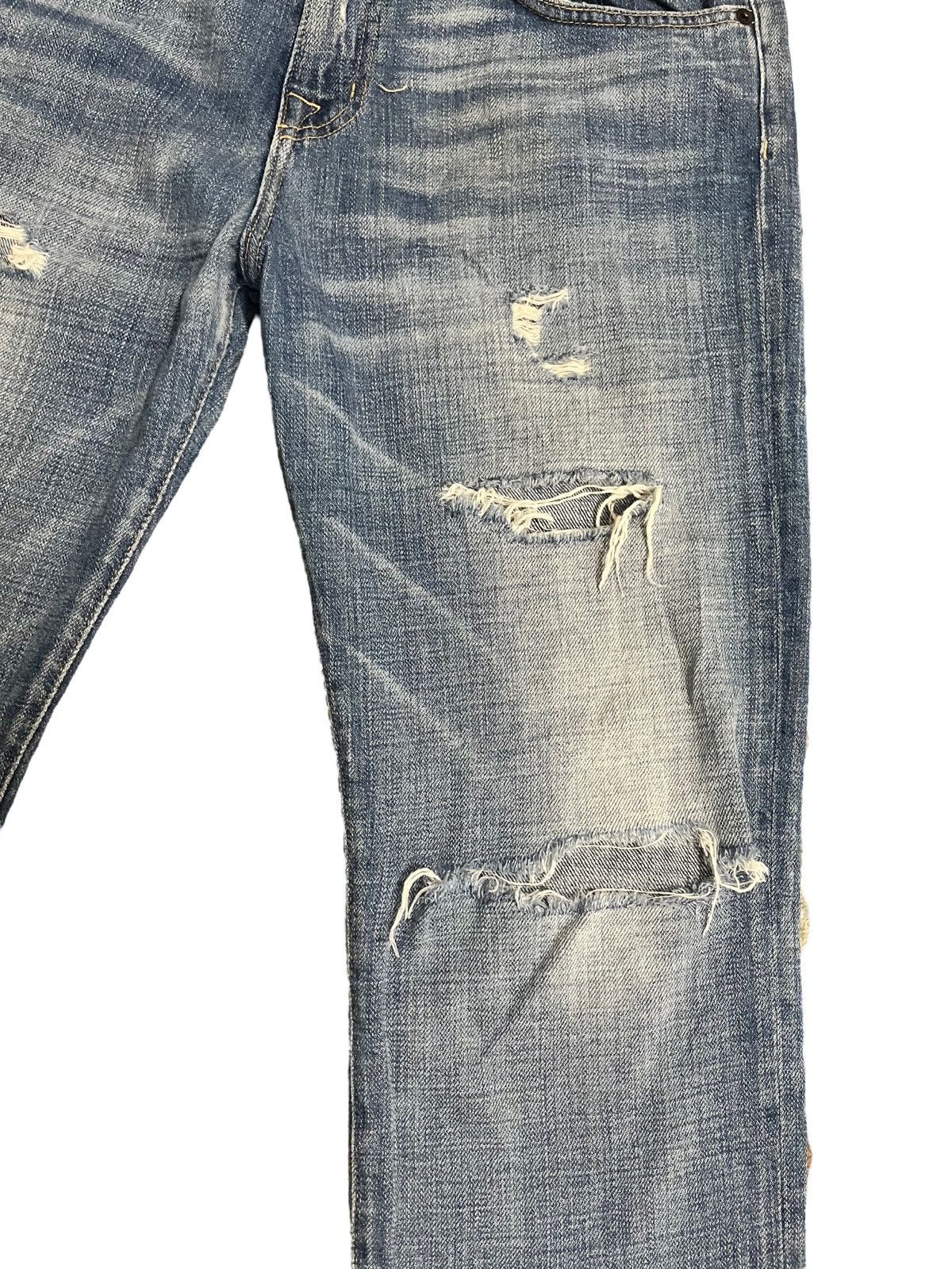 Current/Elliot × Vintage Vintage Current Elliot Distressed Denim Size US 34 / EU 50 - 3 Thumbnail