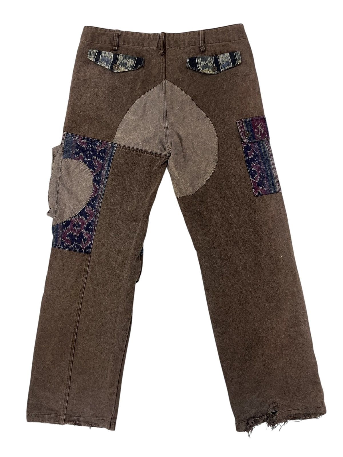 Designer × Japanese Brand Japanese brand patch work design cargo pants Size US 34 / EU 50 - 2 Thumbnail
