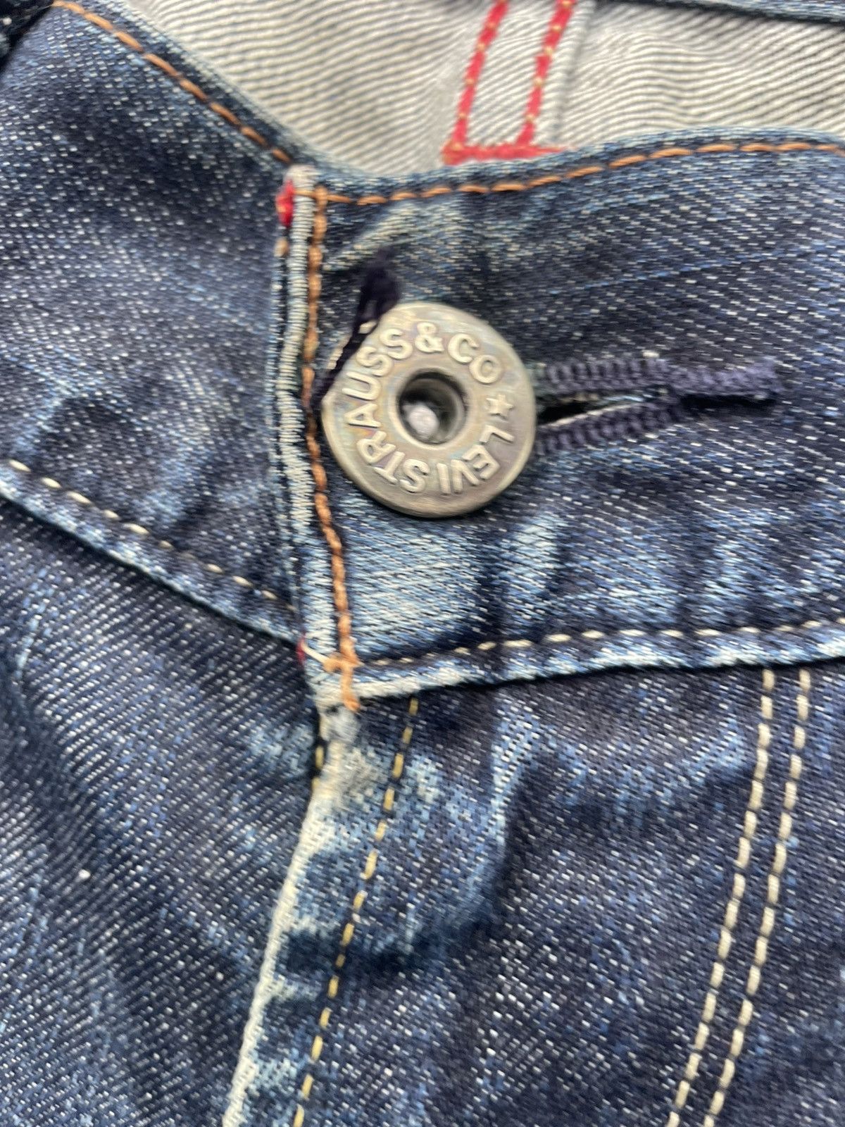 Levi's Levis 504 Faded & Distresed Size US 32 / EU 48 - 16 Thumbnail