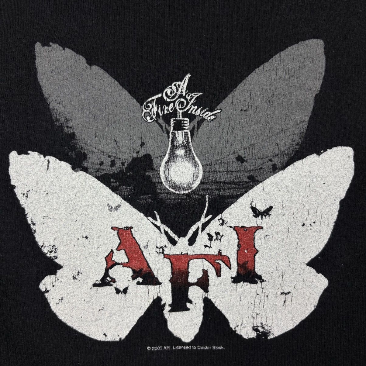 Band Tees AFI - SING THE SORROW 2003 Size US XL / EU 56 / 4 - 4 Thumbnail