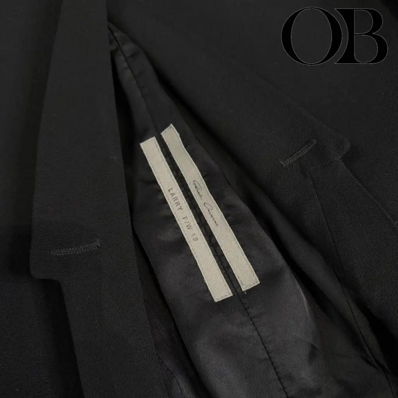 Rick Owens Rick Owens Larry Blazer Size US S / EU 44-46 / 1 - 4 Thumbnail