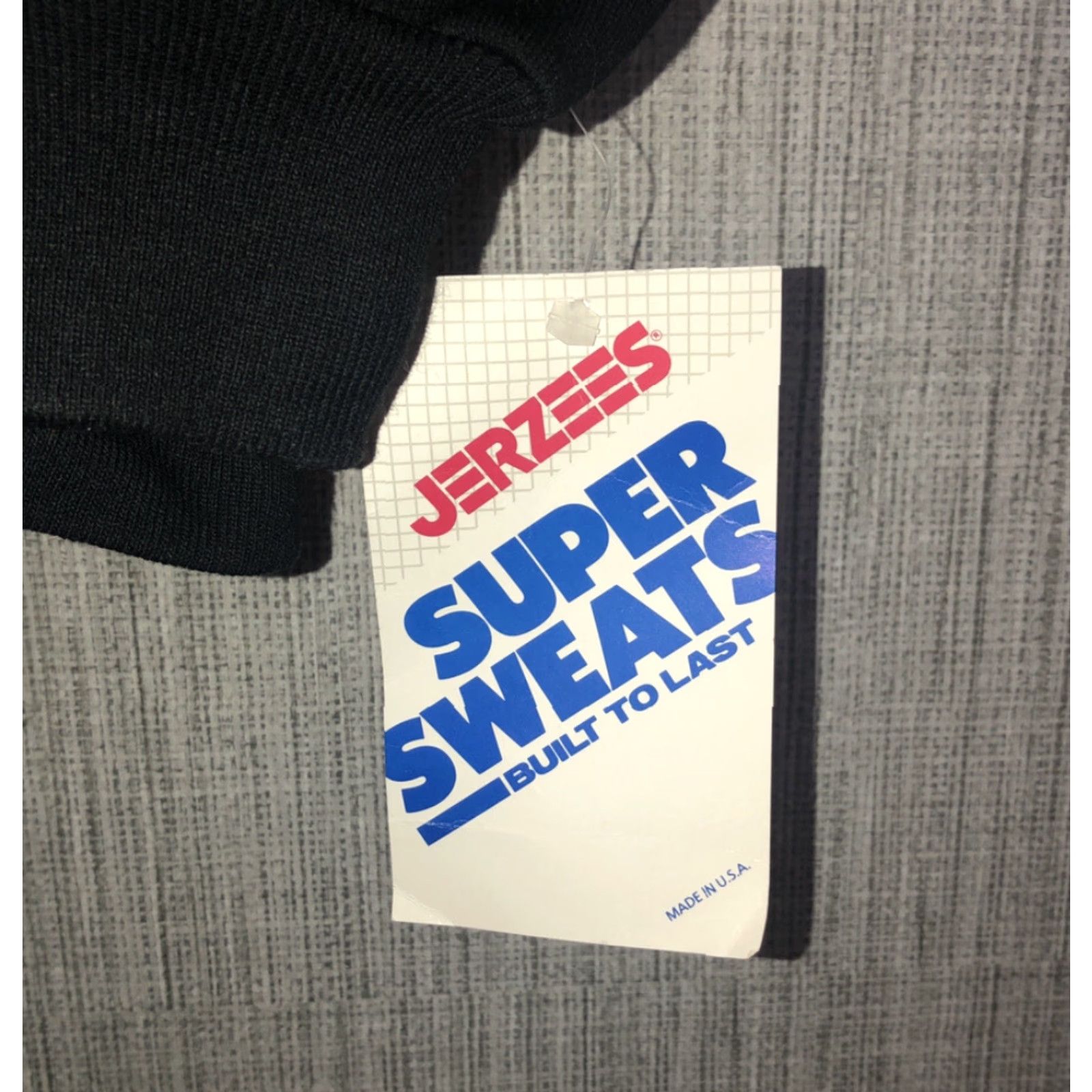 Jerzees VINTAGE 1990 Jerzees Super Sweats Sports Car Print Sweat Shirt Mens XL Black NWT/Mens XL Sports Car Car Theme Pullover Size US XL / EU 56 / 4 - 3 Thumbnail