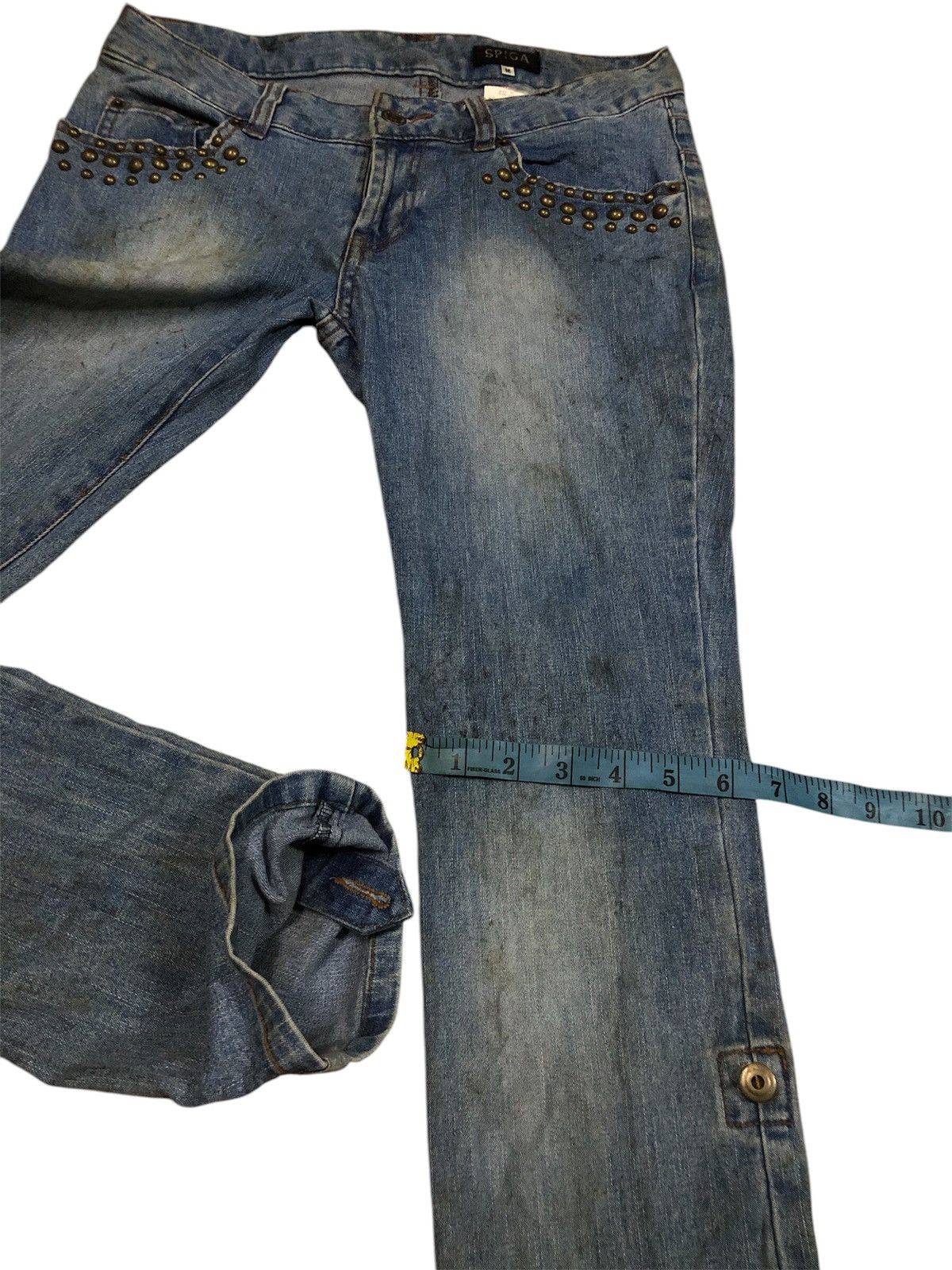 Designer × Japanese Brand SPIGA JEANS N-061402 Size 30" / US 8 / IT 44 - 23 Thumbnail