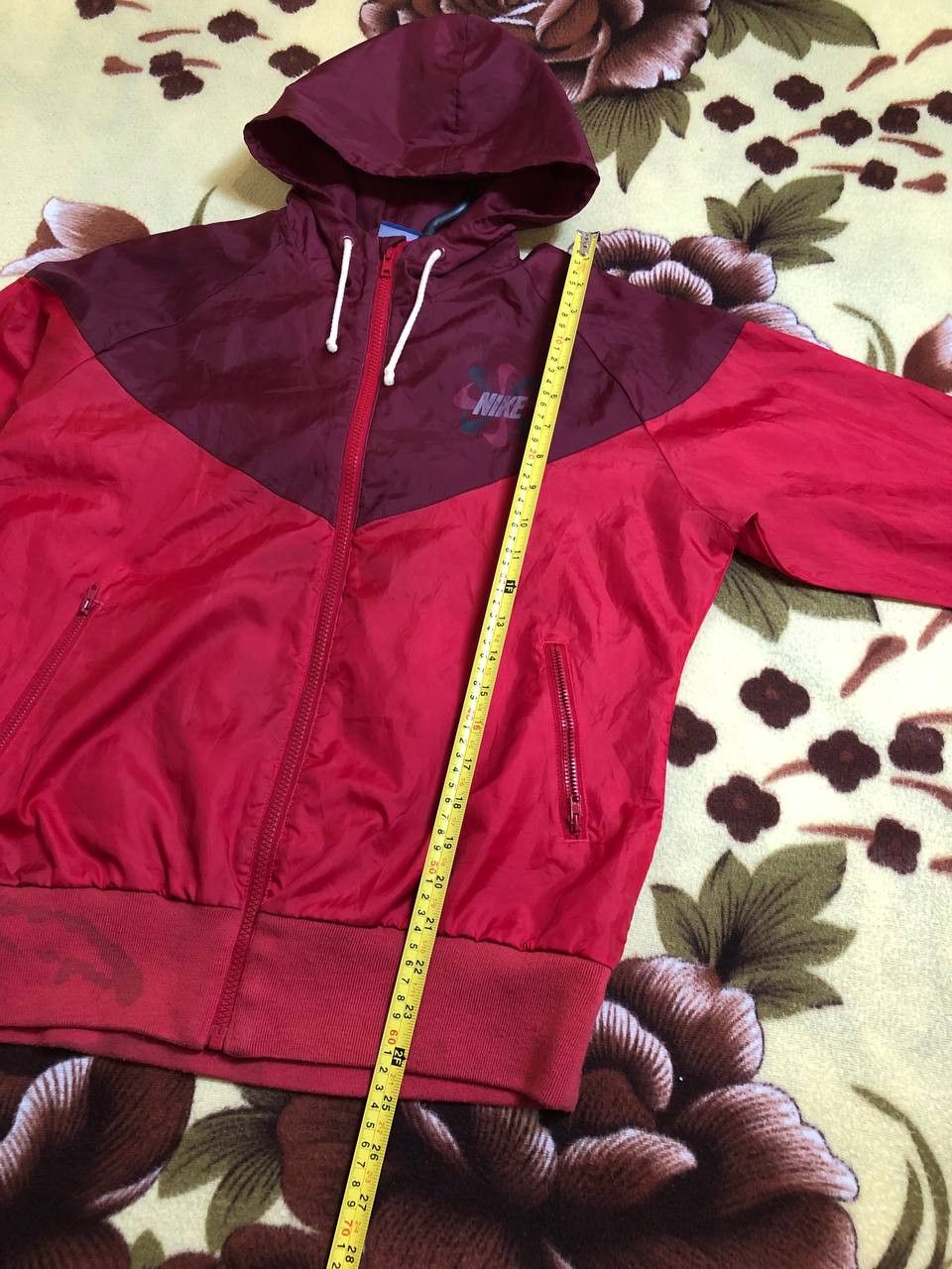 Nike Nike Red Windrunner Full Zip Up Windbreaker Men’s Size US L / EU 52-54 / 3 - 11 Thumbnail