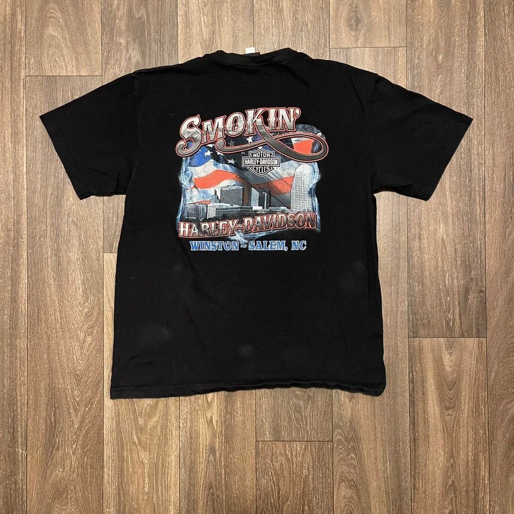 Harley Davidson Harley Davidson smokin t-shirt size XL Size US XL / EU 56 / 4 - 2 Thumbnail