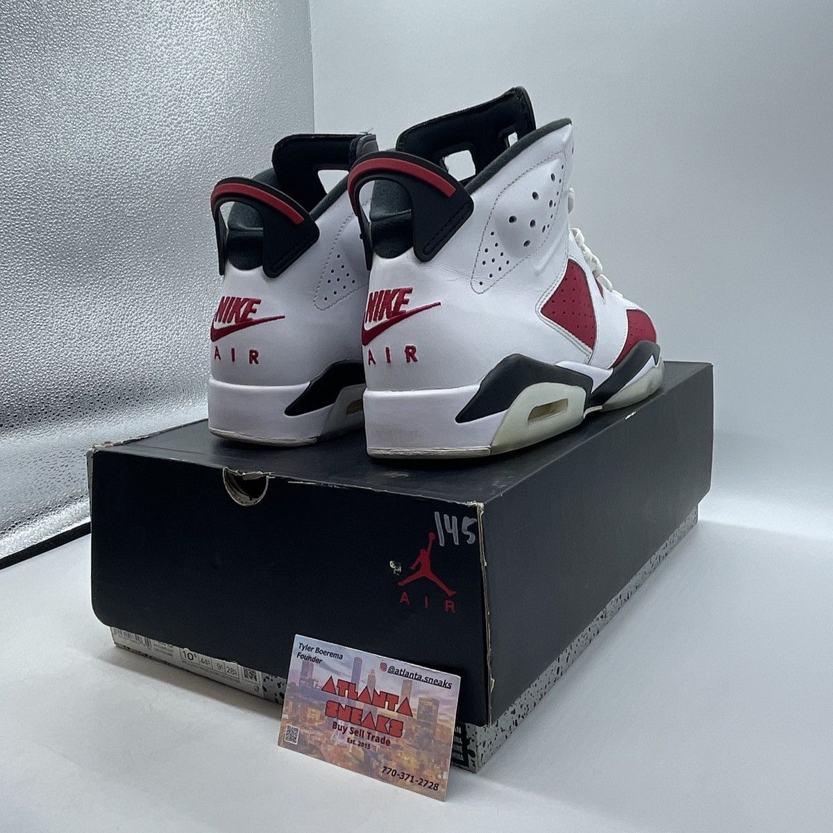 Jordan Brand Air Jordan 6 carmine Size US 10.5 / EU 43-44 - 5 Thumbnail
