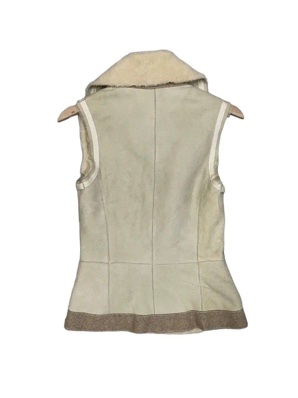Raf Simons × Ruffo Research Ruffo Reseach inner Vest Leather Jacket Very Rare Size US S / EU 44-46 / 1 - 6 Thumbnail