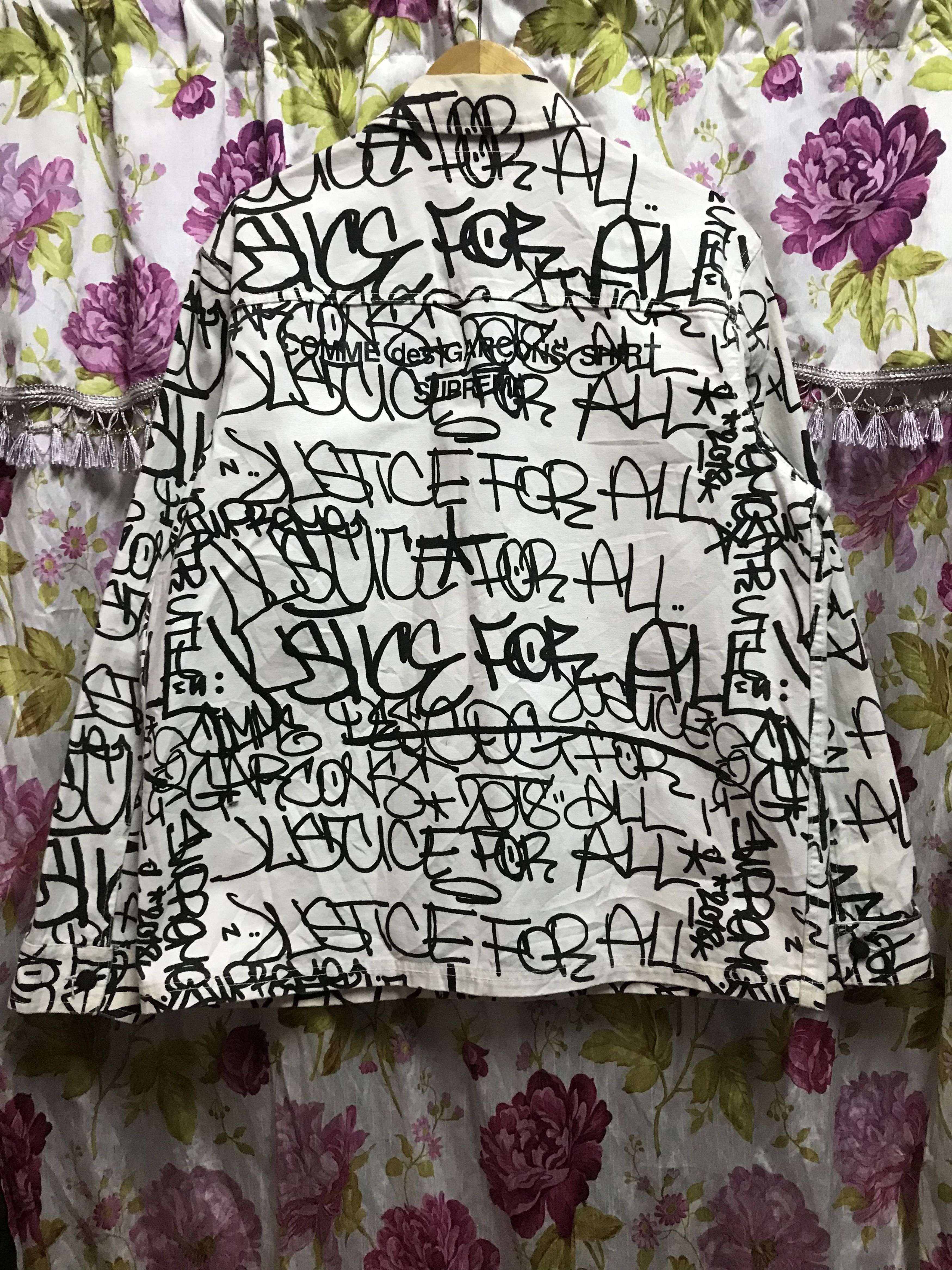 Comme des Garcons SHIRT × Supreme Supreme x Comme Des Garcons Shirt Size US L / EU 52-54 / 3 - 2 Thumbnail