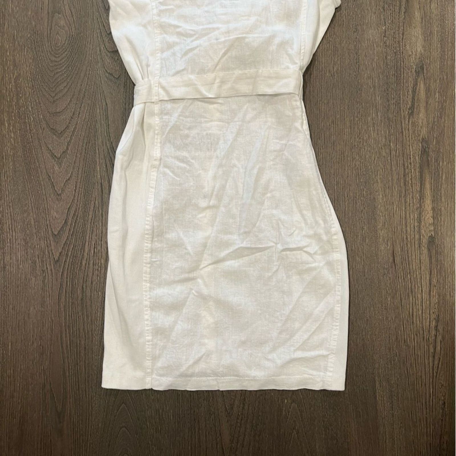 Guess NWOT Guess Los Angeles Collared Utility Tie Waist Dress Size M / US 6-8 / IT 42-44 - 6 Thumbnail