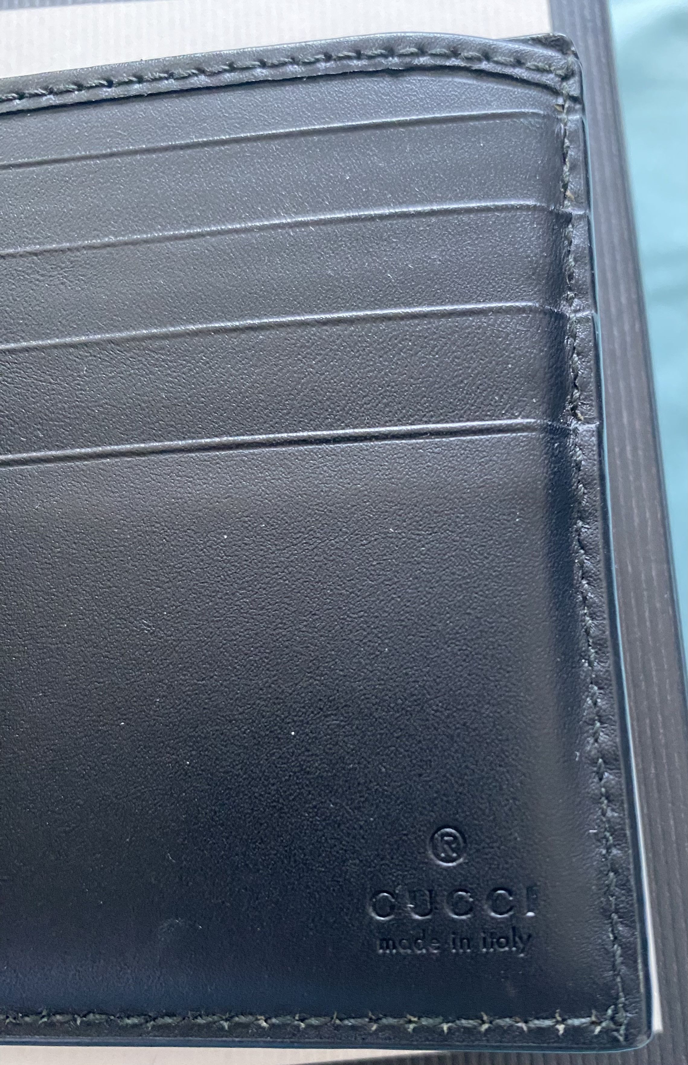 Gucci Gucci Bifold Wallet GG Supreme Web Black Size ONE SIZE - 3 Thumbnail