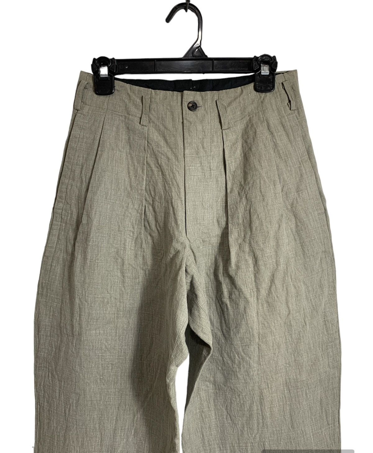 Japanese Brand Vintage Yohji Yamamoto 2003 S/S pleated trousers Size US 29 - 3 Thumbnail