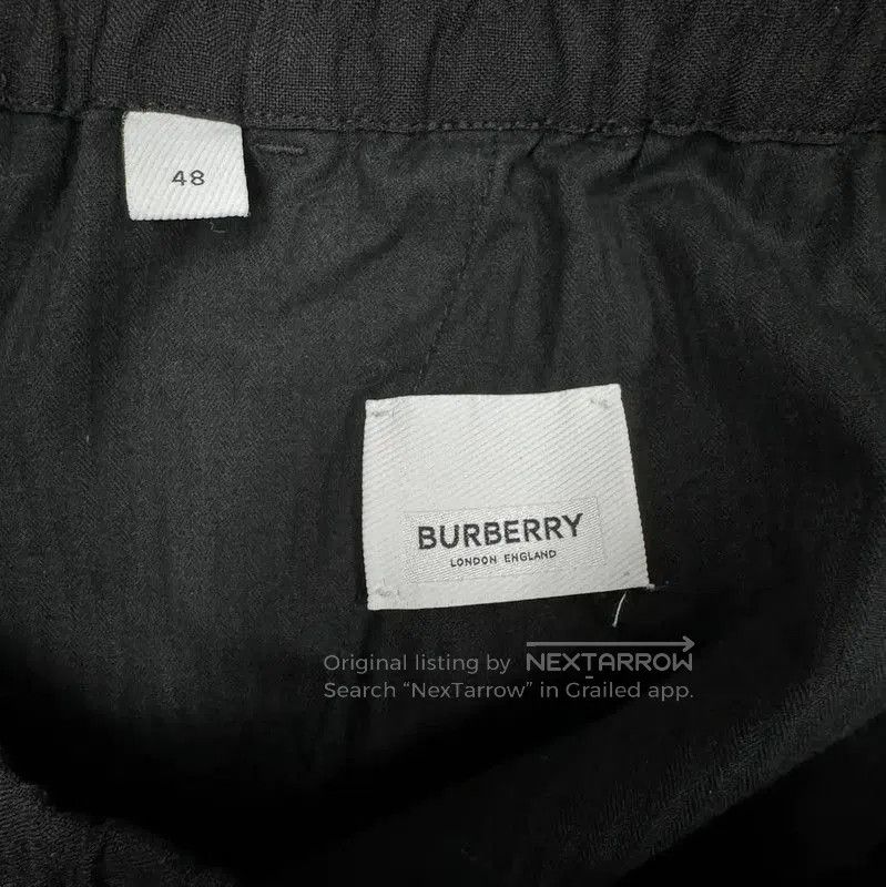 Burberry Burberry Black Cotton Striped Casual Pants. Size US 26 / EU 42 - 3 Thumbnail