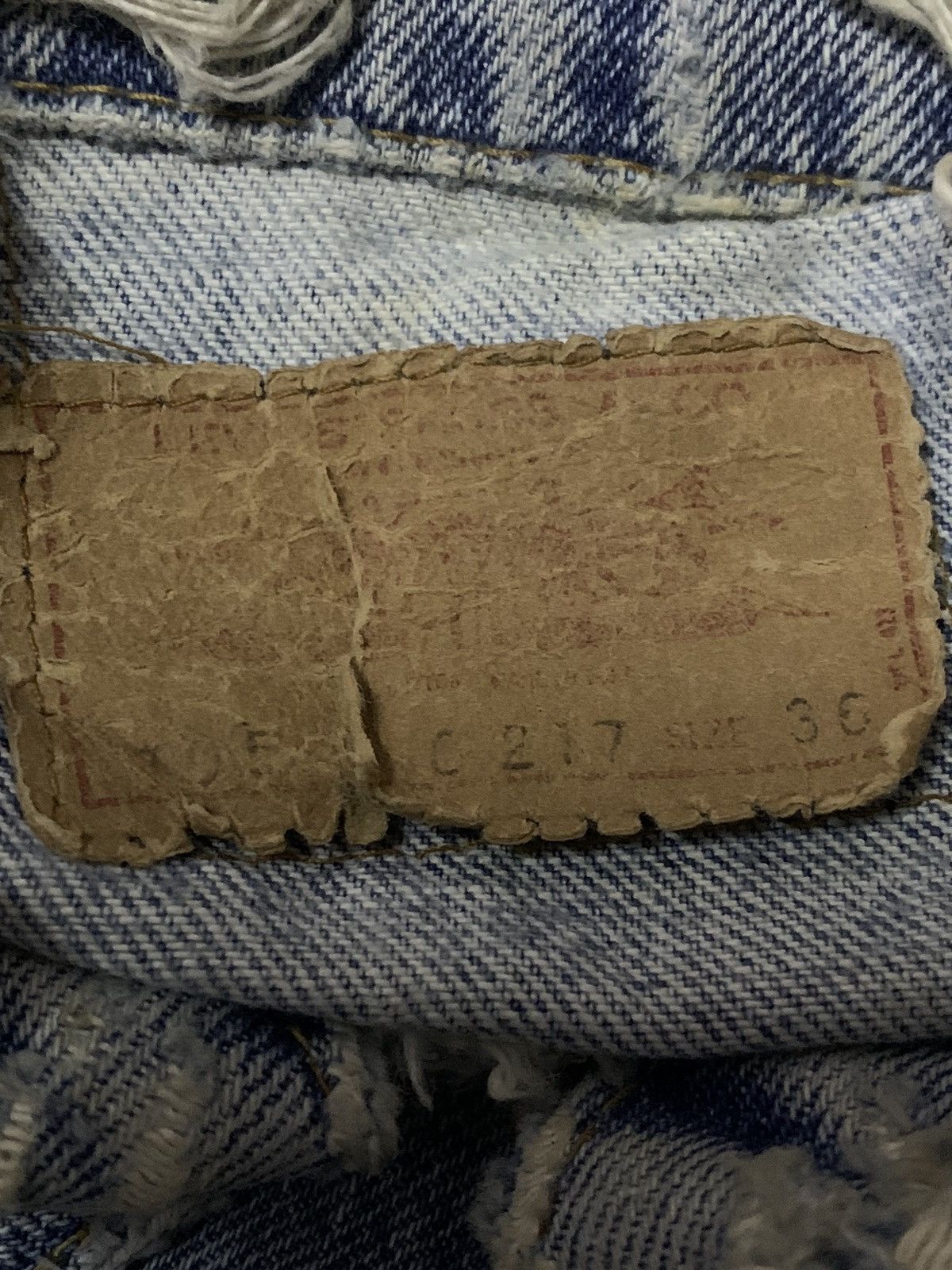Levi's Vintage Clothing 💥Vintage 80s Levis Denim Jacket Size US S / EU 44-46 / 1 - 7 Thumbnail