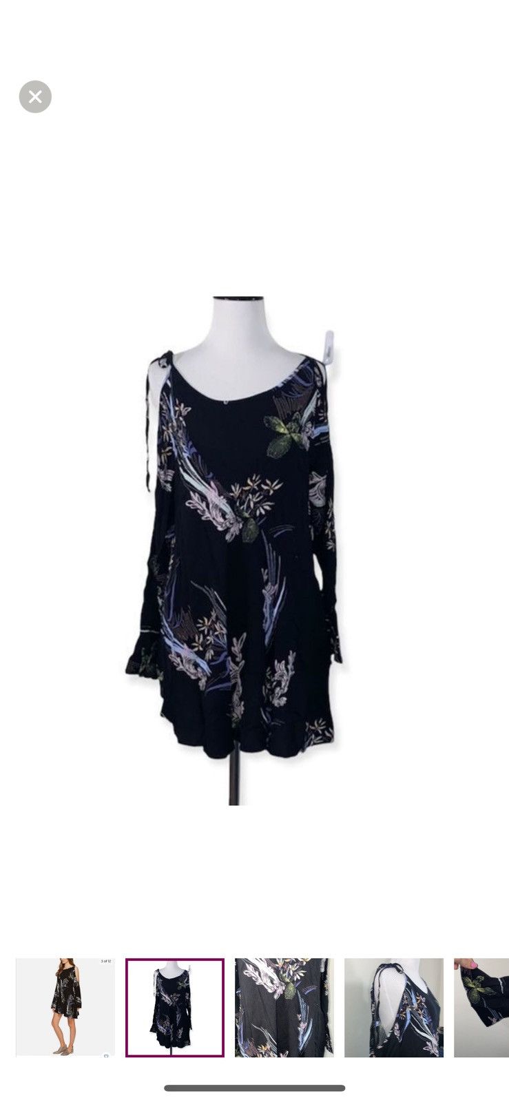 Free People Free people medium clear skies cold shoulder tunic dress Size M / US 6-8 / IT 42-44 - 1 Thumbnail