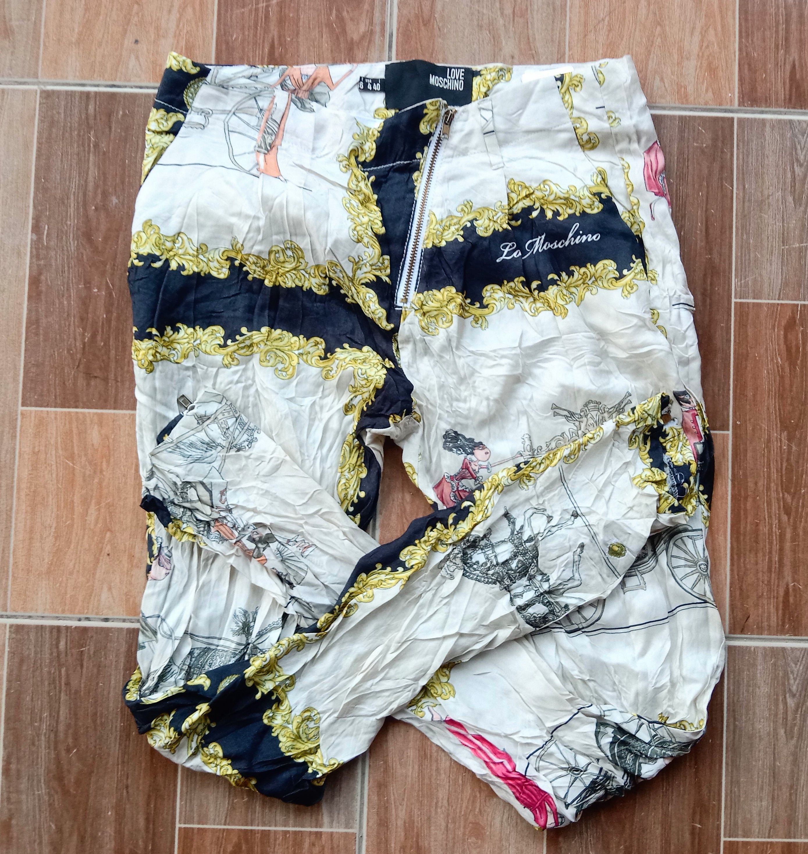 Moschino Moschino Pants Size 27" / US 4 / IT 40 - 2 Thumbnail