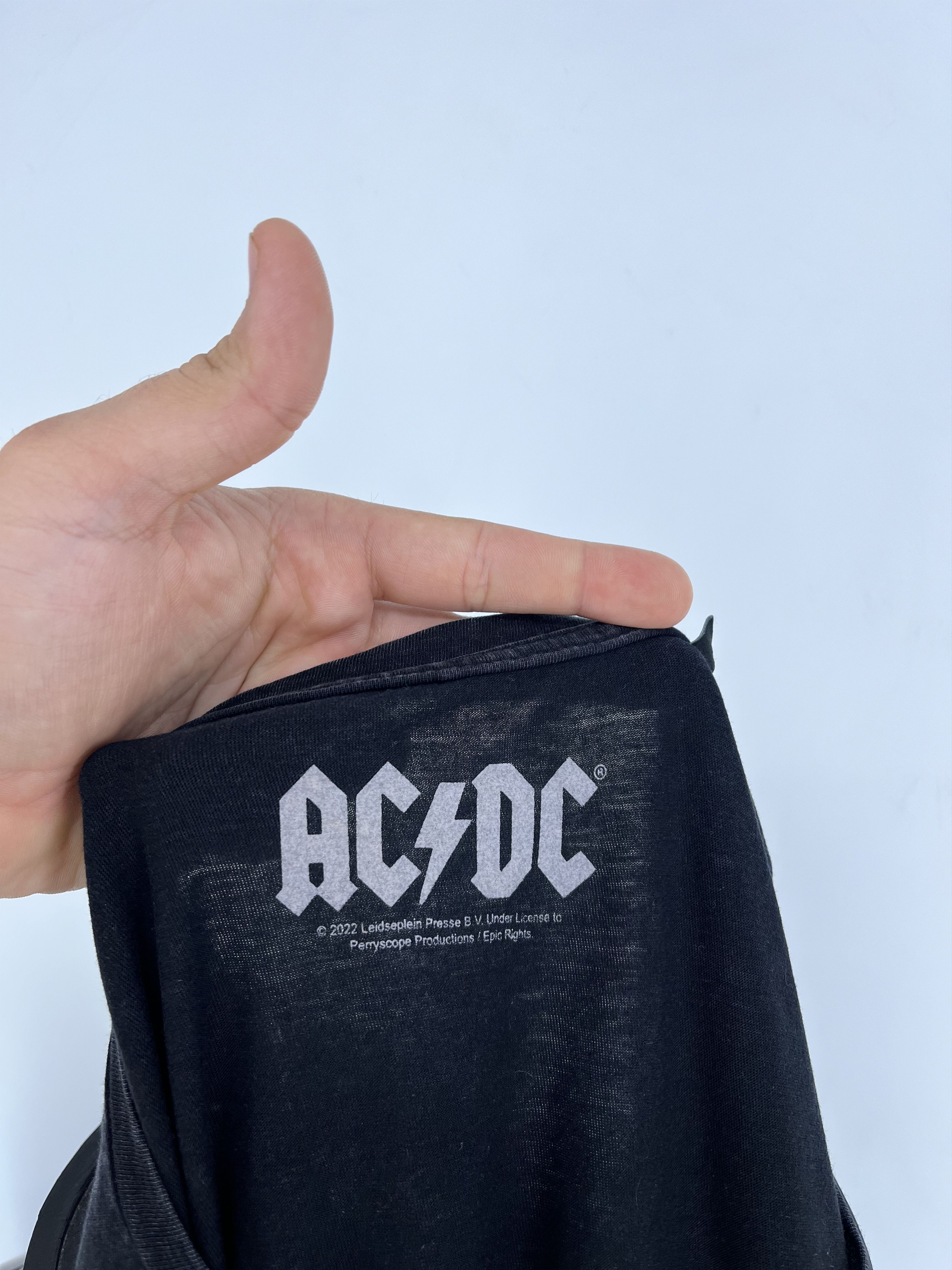 Band Tees × Vintage VINTAGE Y2K ACDC TEE SHIRT BAND TEE SIZE M Size US M / EU 48-50 / 2 - 10 Thumbnail