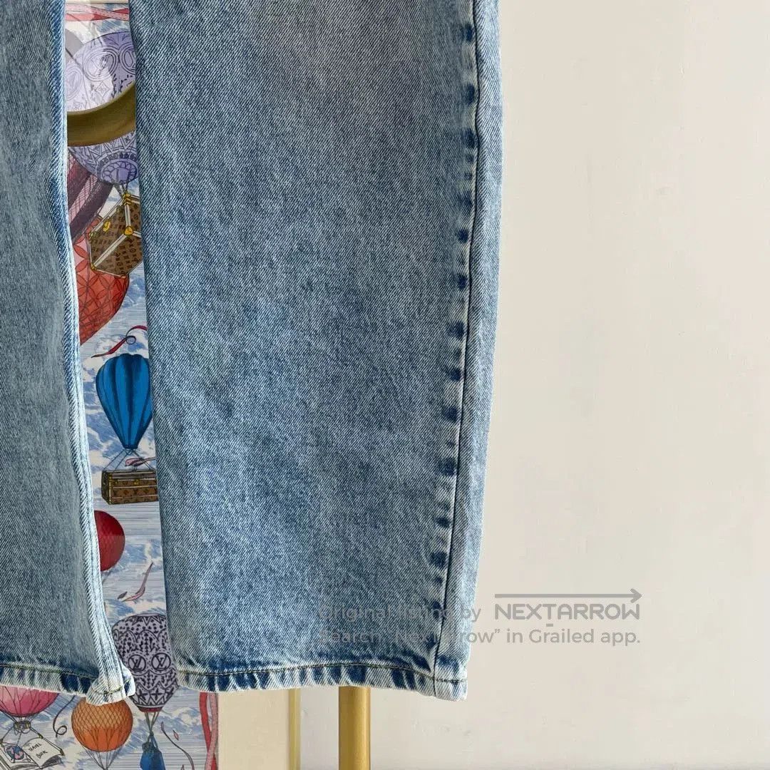 Maison Margiela Maison Margiela Wide-Leg Blue Denim Pants. Size US 36 / EU 52 - 4 Thumbnail