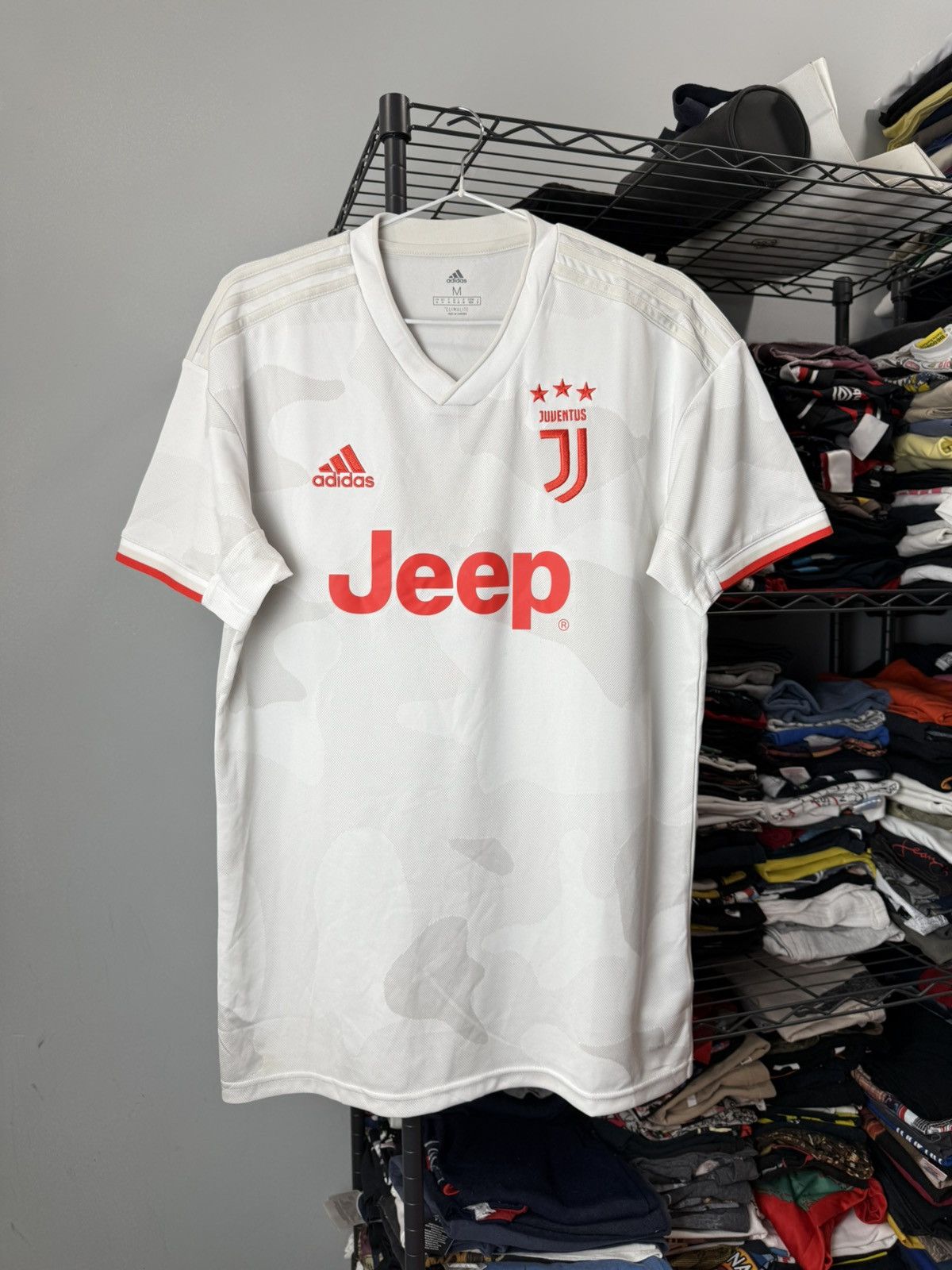 Adidas 19-20 Adidas Juventus Soccer Jersey T Shirt Football Size US M / EU 48-50 / 2 - 1 Thumbnail