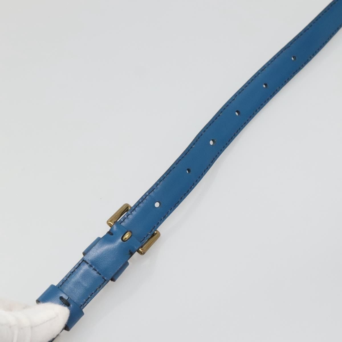 Louis Vuitton LOUIS VUITTON Epi Saint Cloud GM Shoulder Bag Toledo Blue Size ONE SIZE - 14 Thumbnail