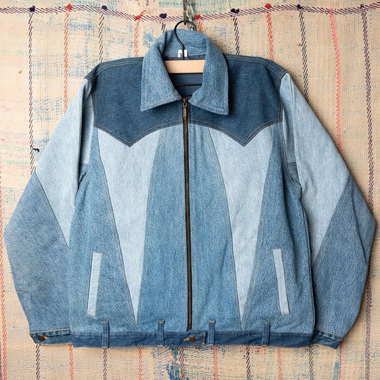 Levi's Custom Upcycled levis denim jacket , One of One Rework Size US M / EU 48-50 / 2 - 1 Thumbnail