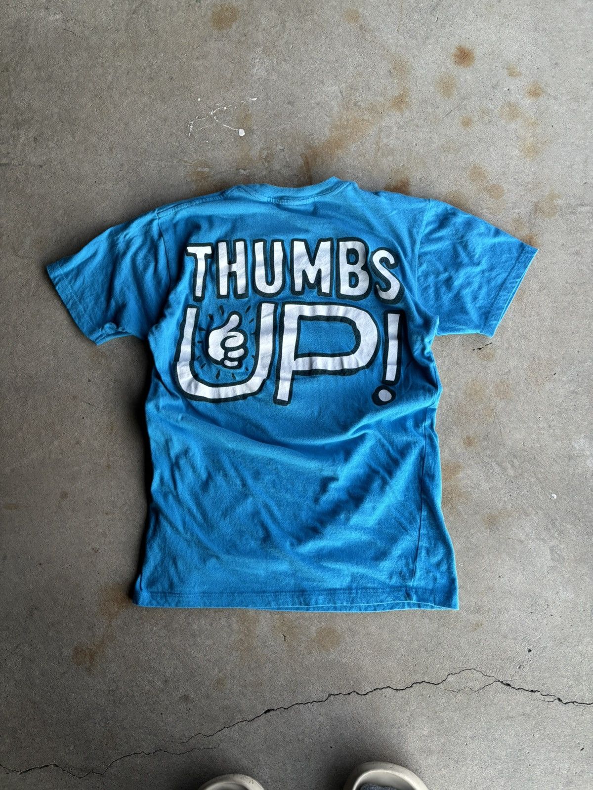Mac Miller Vintage Crazy Mac Miller Baby Blue Thumbs Up Tee Size US S / EU 44-46 / 1 - 2 Thumbnail