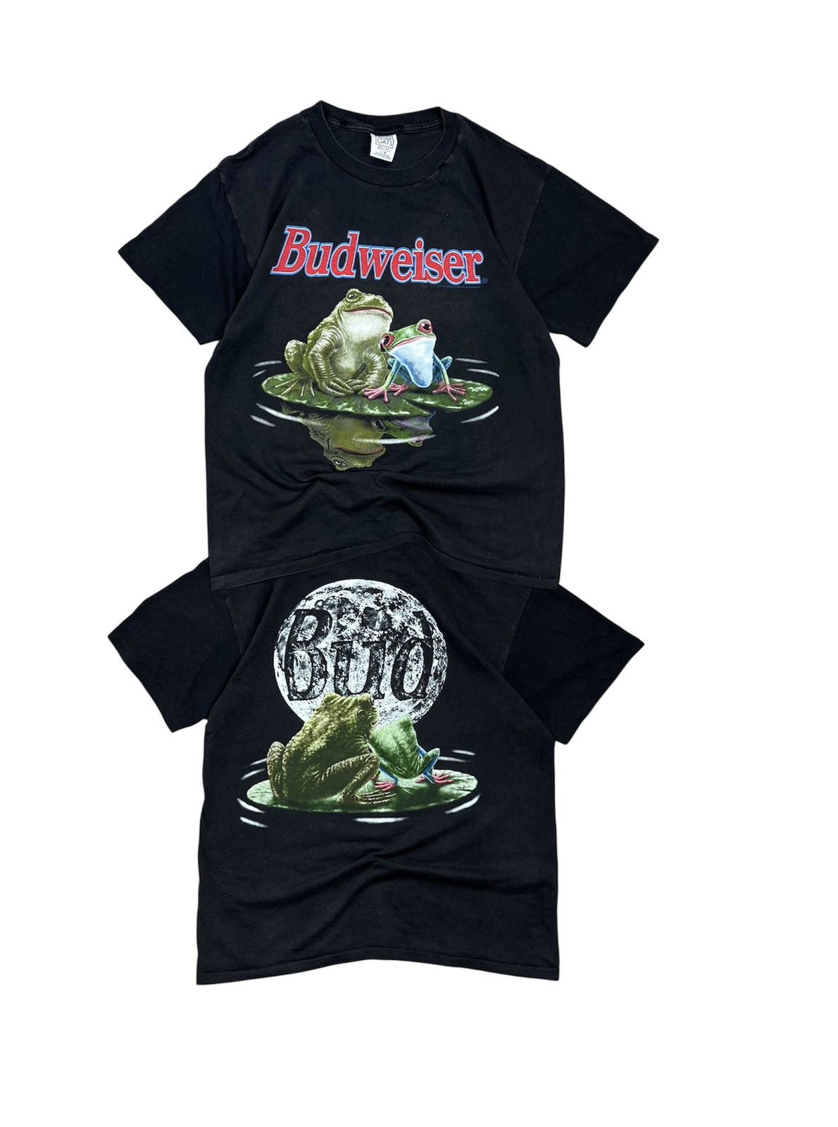 Budweiser Rare Budweiser 1995 Frog Beer Licensed Vintage 90's Size US L / EU 52-54 / 3 - 1 Thumbnail