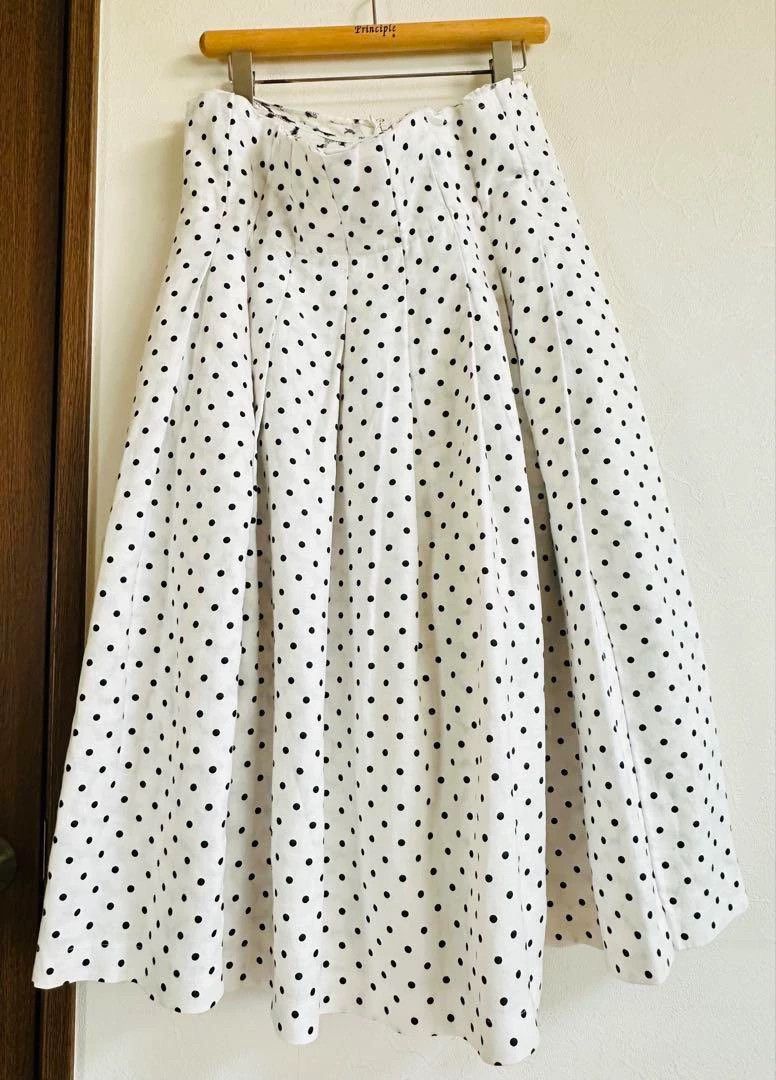Comme des Garcons Comme Des Garcons Polka dot pleated skirt 2503-Nextarrow Size M / US 6-8 / IT 42-44 - 2 Thumbnail