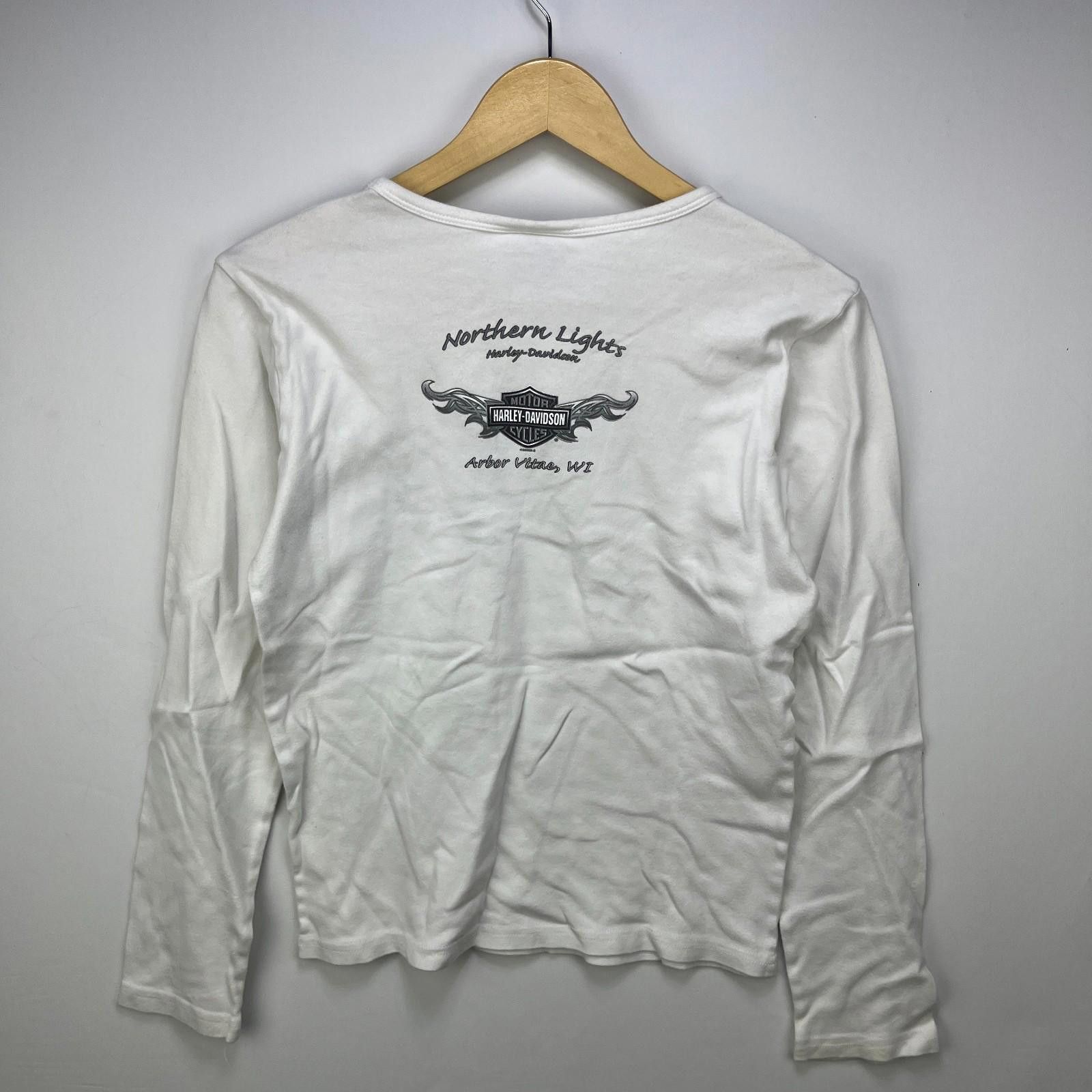Other Vintage Harley-Davidson Y2K Long Sleeve Shirt Women’s Large Size ONE SIZE - 1 Thumbnail