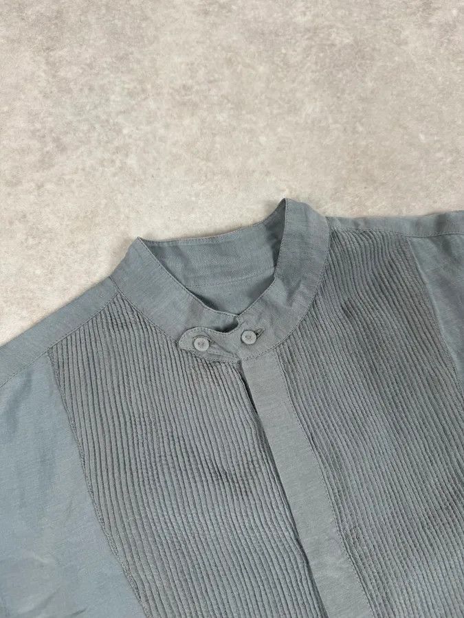 Emporio Armani Emporio Armani Light Blue Korean Style Shirt Size US M / EU 48-50 / 2 - 4 Thumbnail