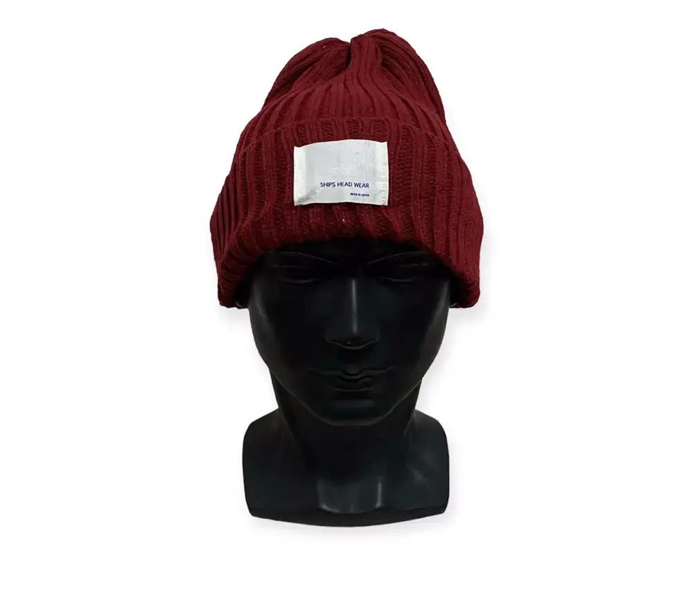 Japanese Brand × SHIPS × Vintage Japanese Brand Ships Beanie Hat Size ONE SIZE - 1 Thumbnail