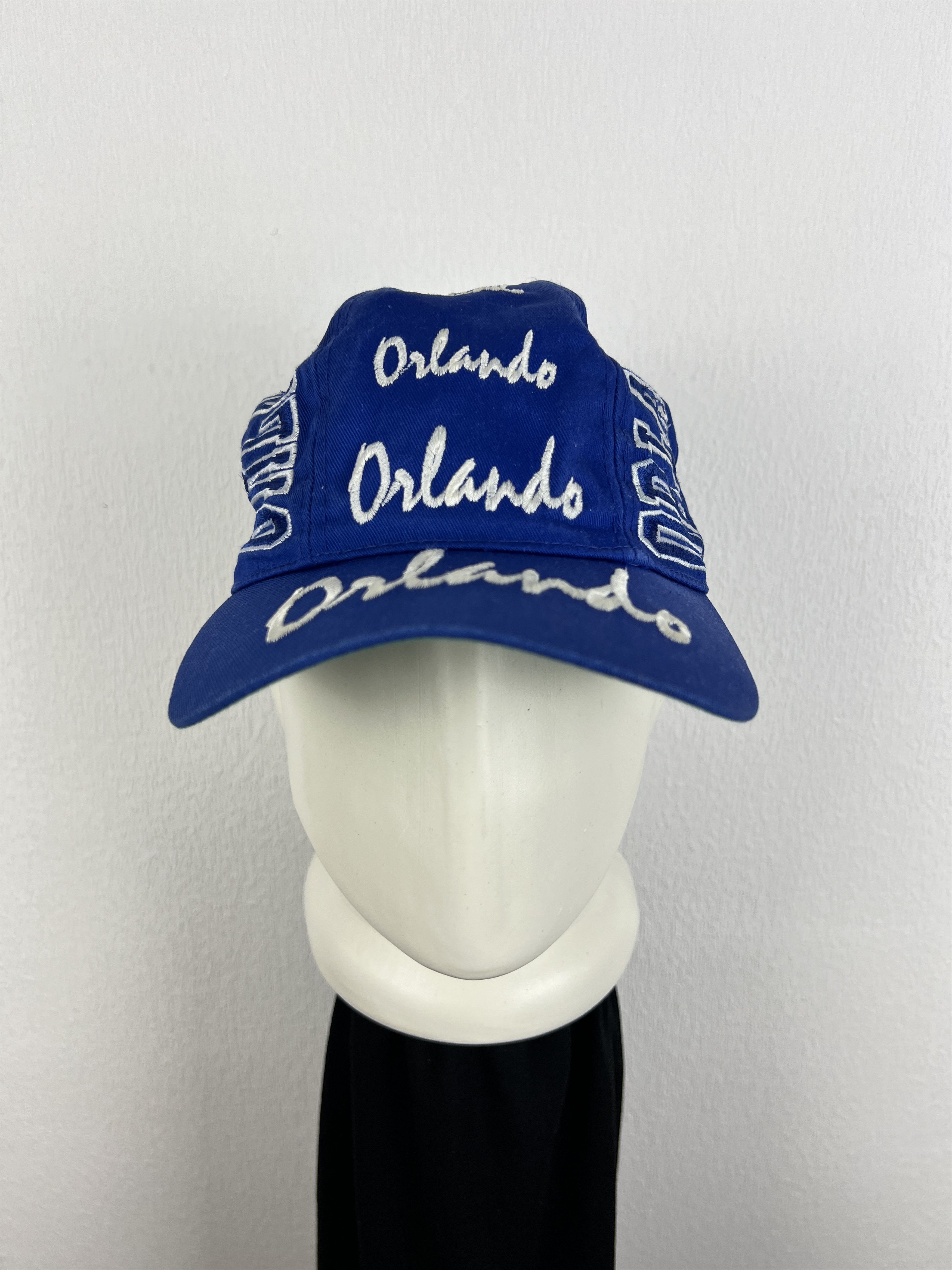 Vintage Vintage Orlando Magic Cap Har NBA Rare Adult Blue Snapback Size ONE SIZE - 1 Thumbnail