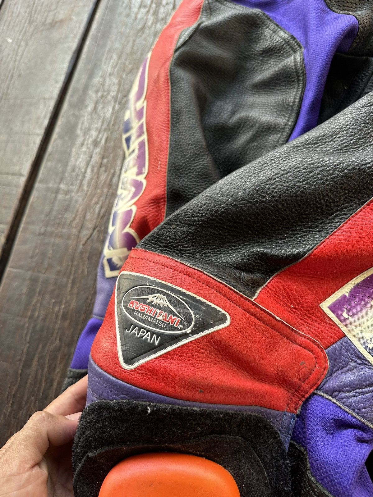 Japanese Brand Kushitani hamamatsu leather racing jacket Size US S / EU 44-46 / 1 - 4 Thumbnail