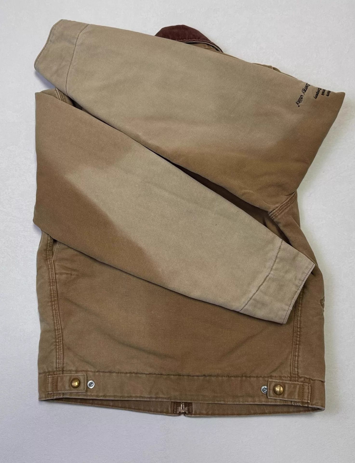 Carhartt Carhartt RNJ001 S Brown Detroit Jacket Interstellar Size US S / EU 44-46 / 1 - 6 Thumbnail