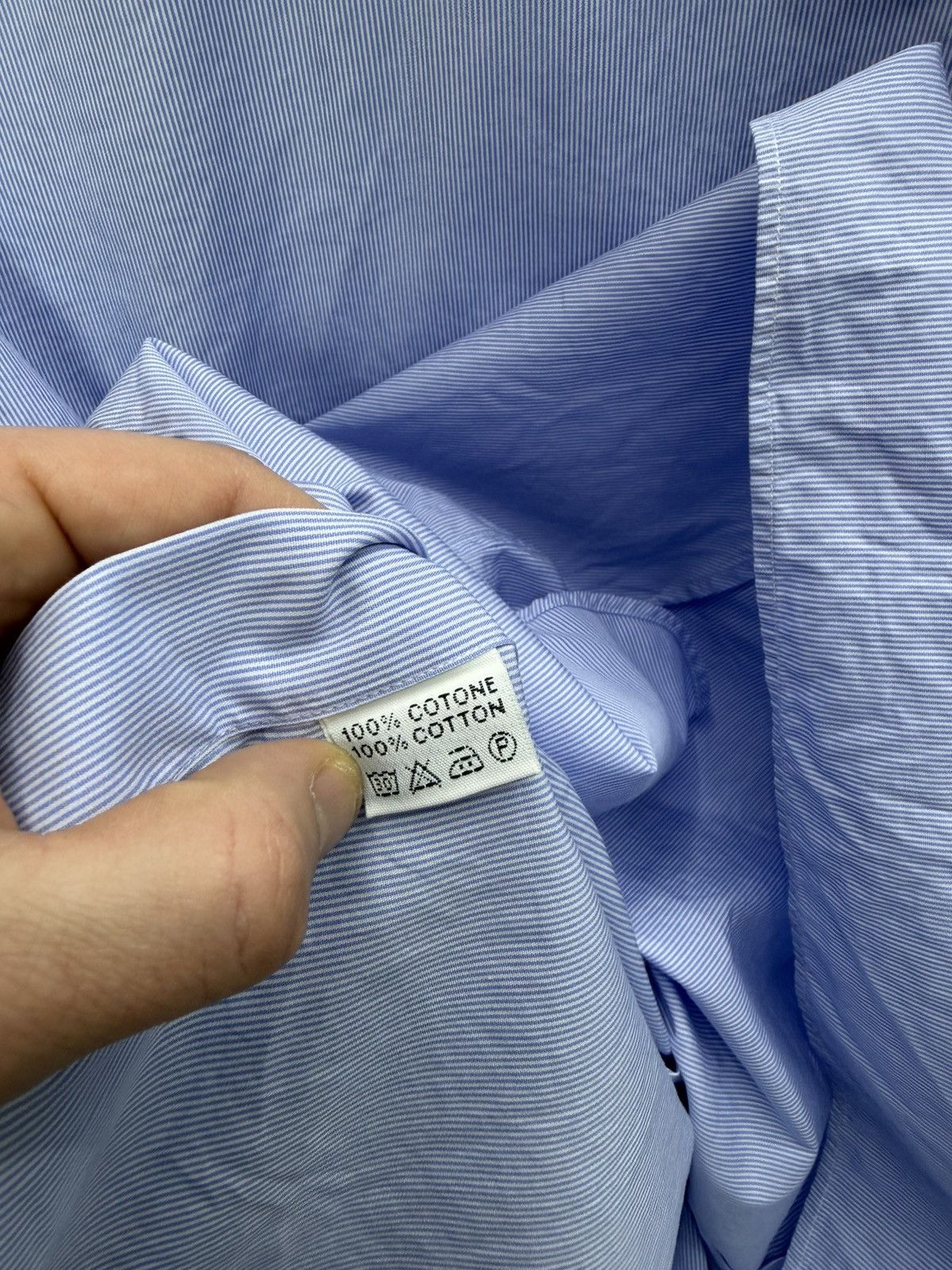 Doriani Doriani Milano Dress Shirt Light Blue Size 41 16 Size US L / EU 52-54 / 3 - 8 Thumbnail