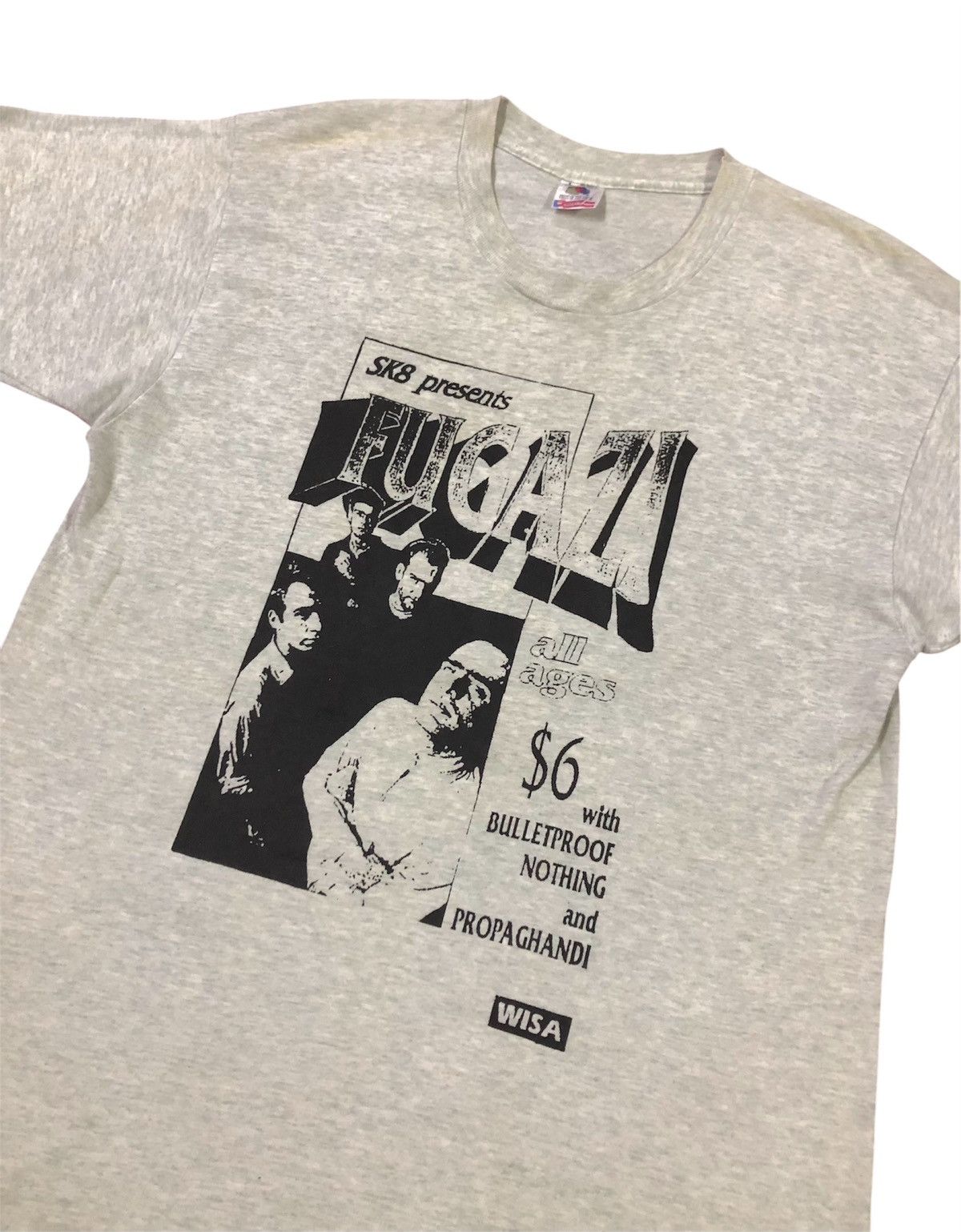 Fugazi Vintage 90s fugazi single stich t shirt Size US L / EU 52-54 / 3 - 2 Thumbnail