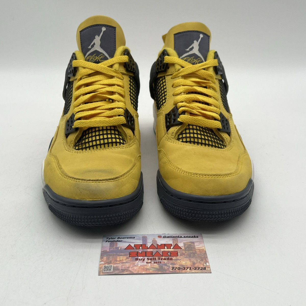 Jordan Brand Air Jordan 4 lightning Size US 9.5 / EU 42-43 - 2 Thumbnail