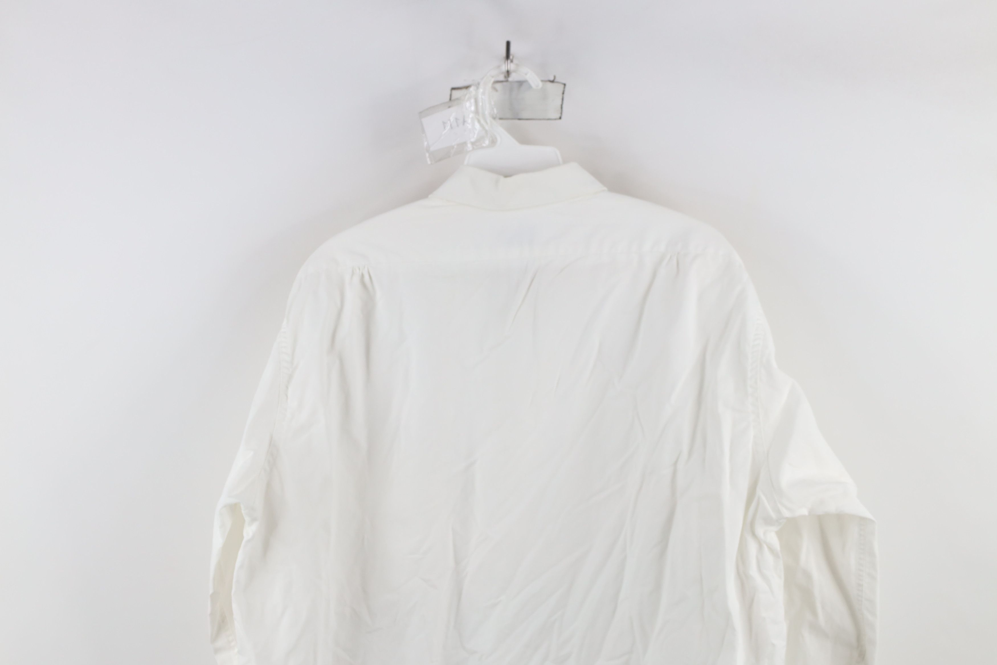 Vintage Vintage 60s 70s Streetwear Collared Button Shirt White USA Size US M / EU 48-50 / 2 - 12 Thumbnail