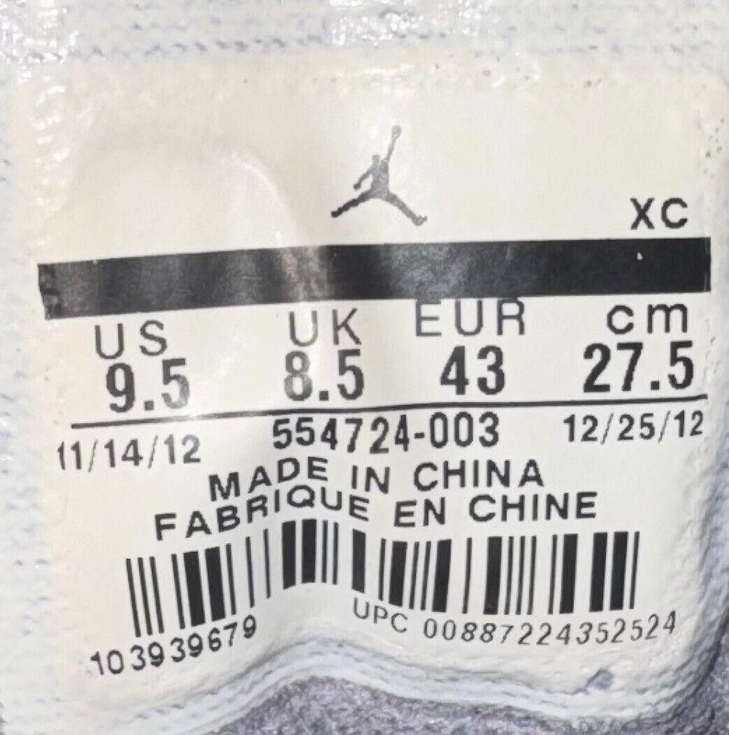Jordan Brand Nike Air Jordan 1 Mid Cool Grey White - 554724-003 - Sz 9.5 Size US 9.5 / EU 42-43 - 9 Thumbnail