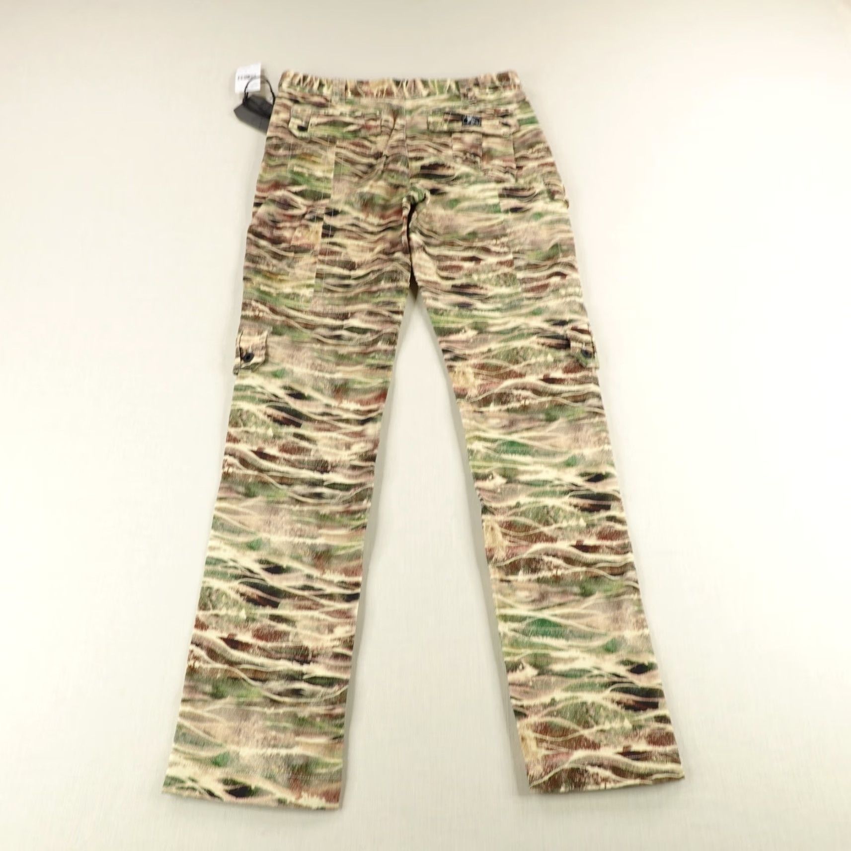 Prps PRPS Pants Mens 30 Camouflage Cargo Straight Leg Button Fly Cargo Jeans NEW 98 Size US 30 / EU 46 - 7 Thumbnail