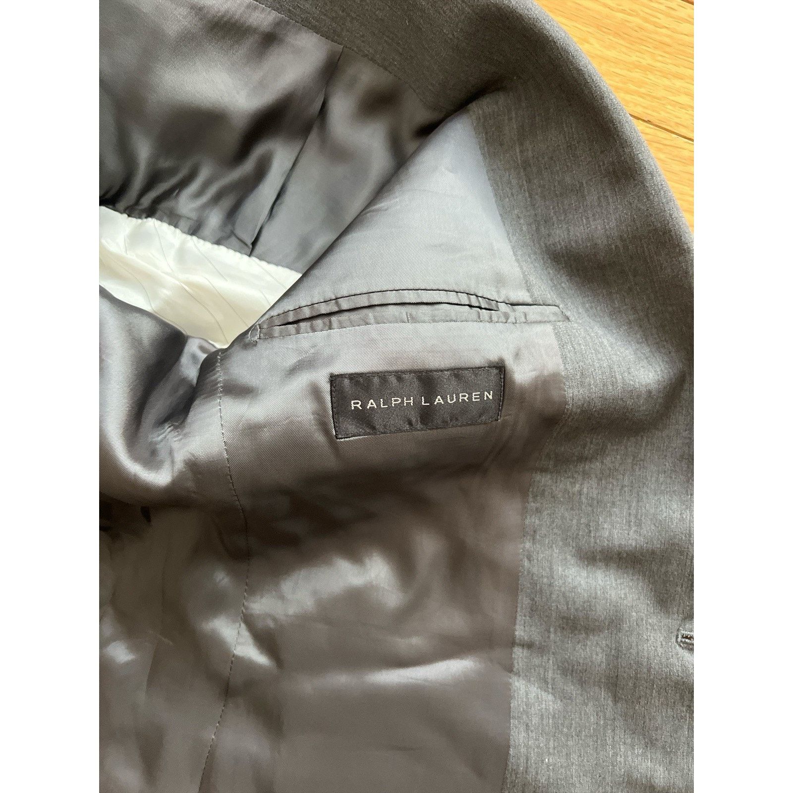 Ralph Lauren Black Label BLACK LABEL Ralph Lauren Wool Blazer Grey 42R Sport Coat Size 42R - 7 Thumbnail