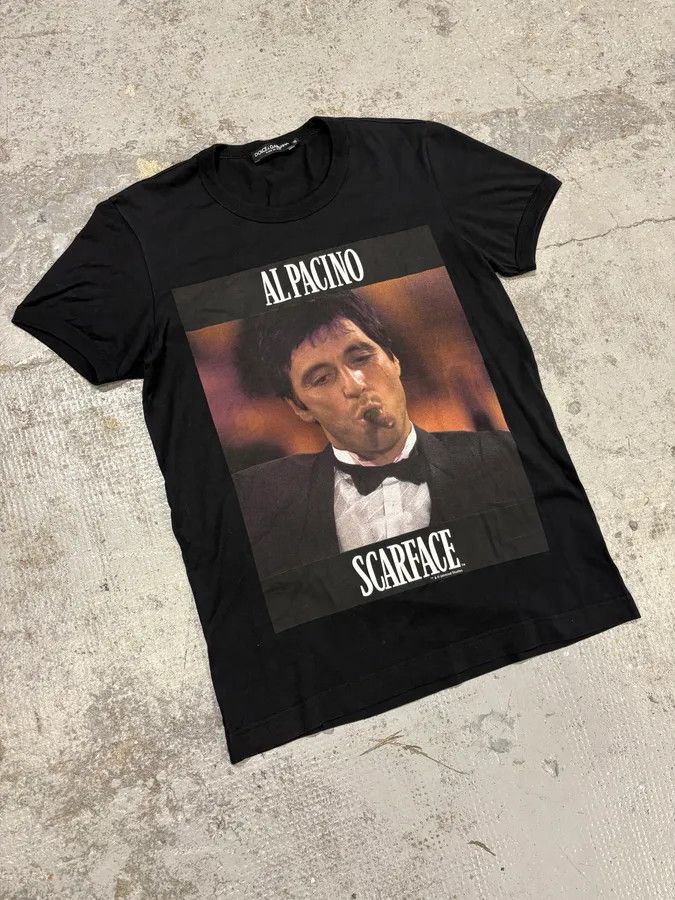 Dolce & Gabbana 2000 Dolce & Gabbana Scarface Black T-Shirt Size US S / EU 44-46 / 1 - 4 Thumbnail