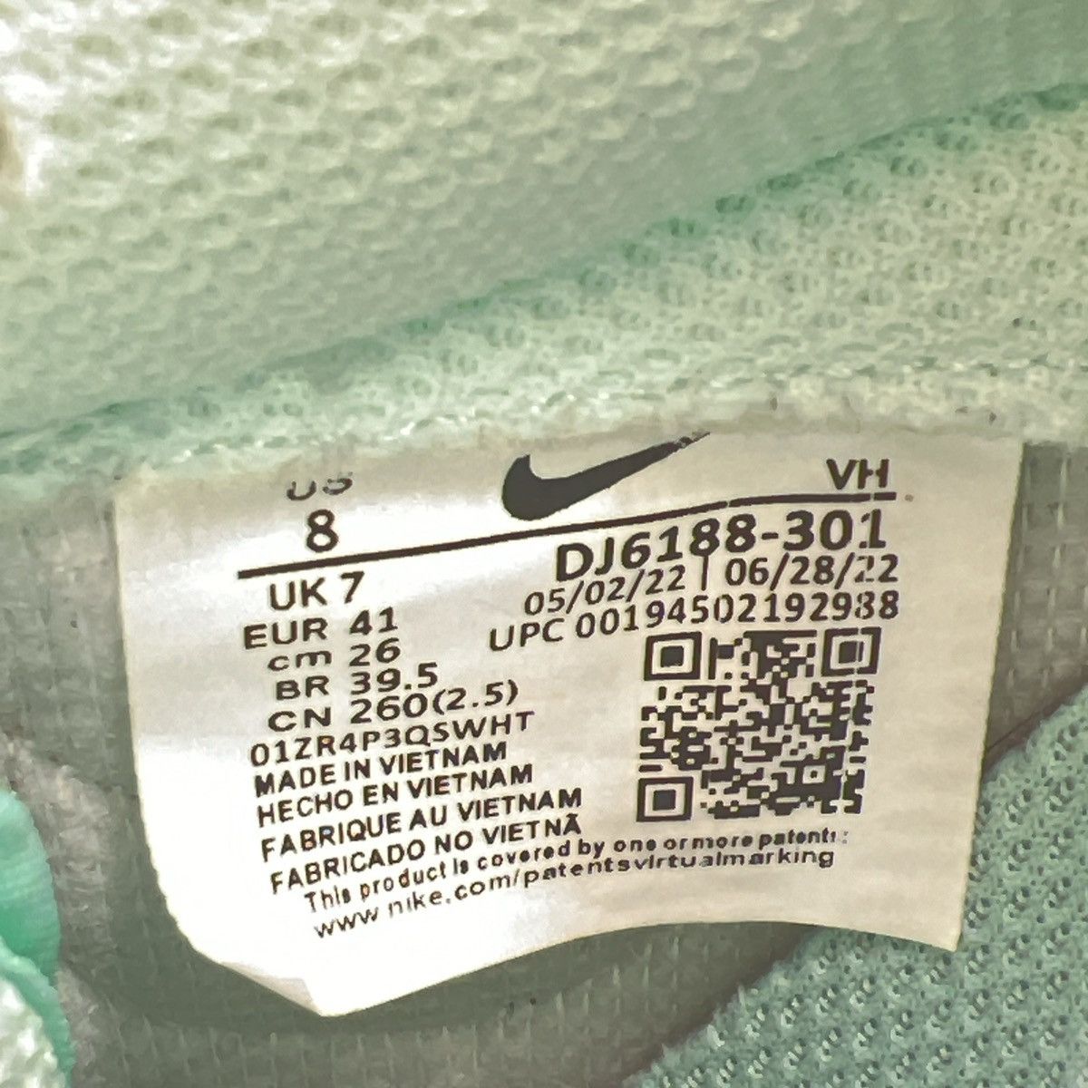 Nike Nike Dunk Low mint foam light menta Size US 8 / EU 41 - 8 Thumbnail