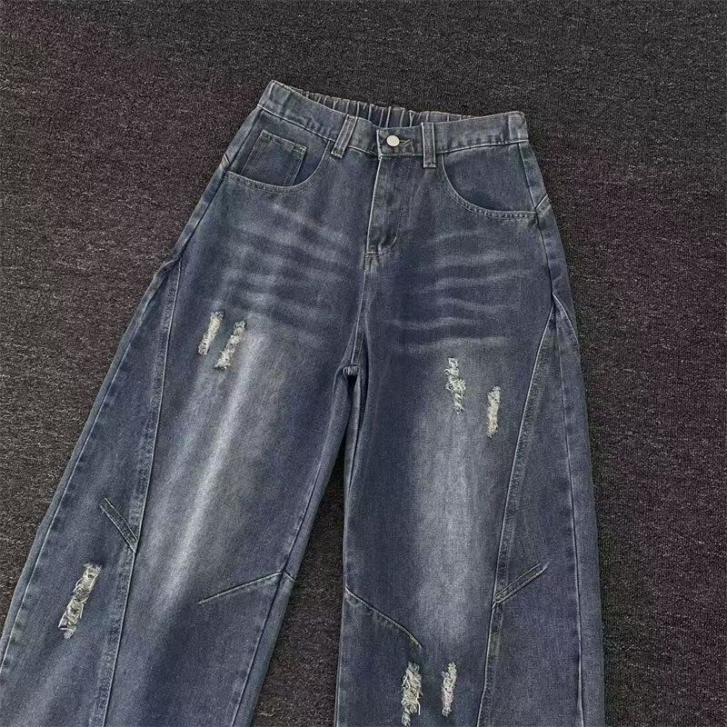Vintage Vintage Distressed Baggy Jeans Size US 32 / EU 48 - 2 Thumbnail