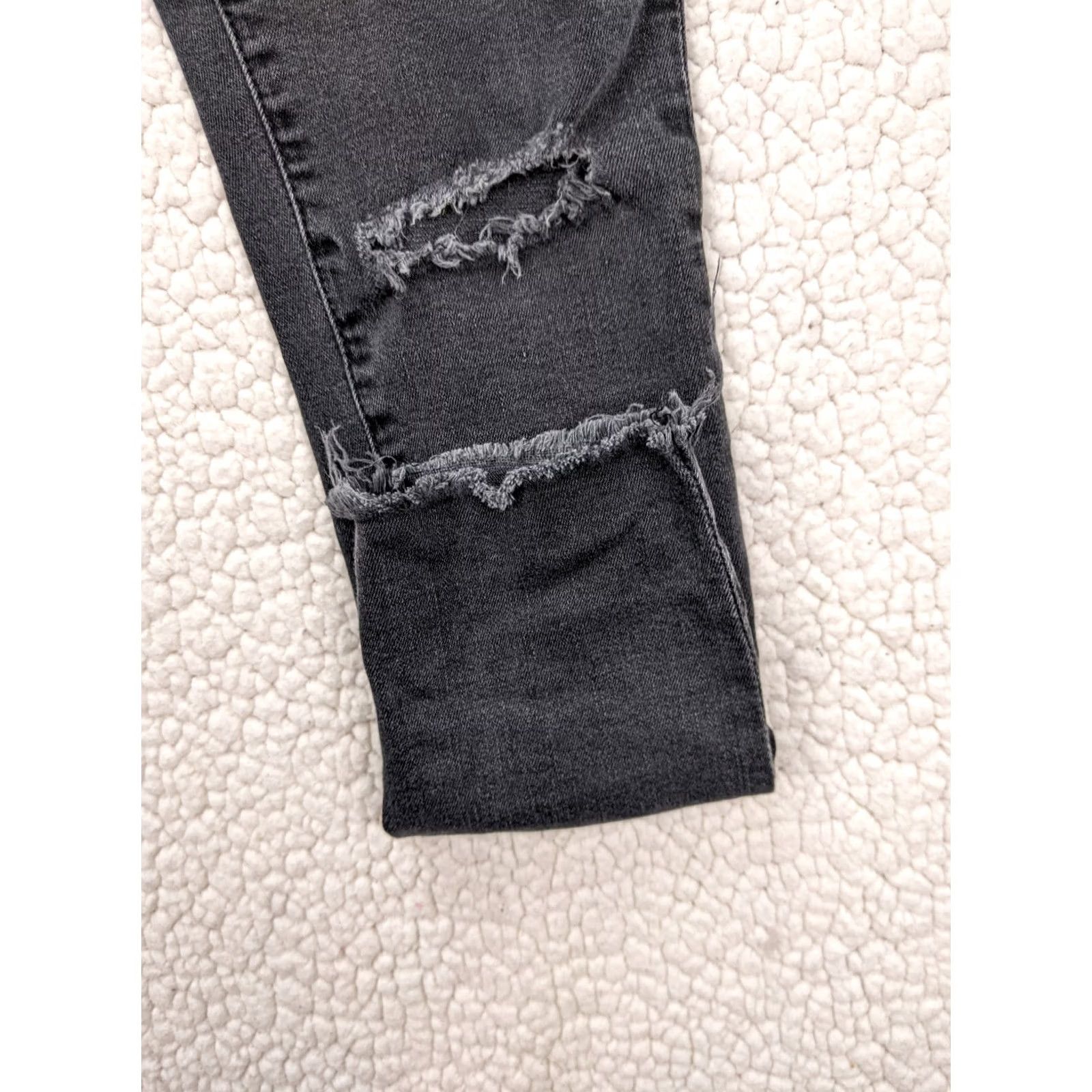 Vintage AG Adriano Goldschmied The Stilt Cigarette Jeans Slim Blue Womens 27 4 Low Rise Dark Size 29" - 2 Thumbnail