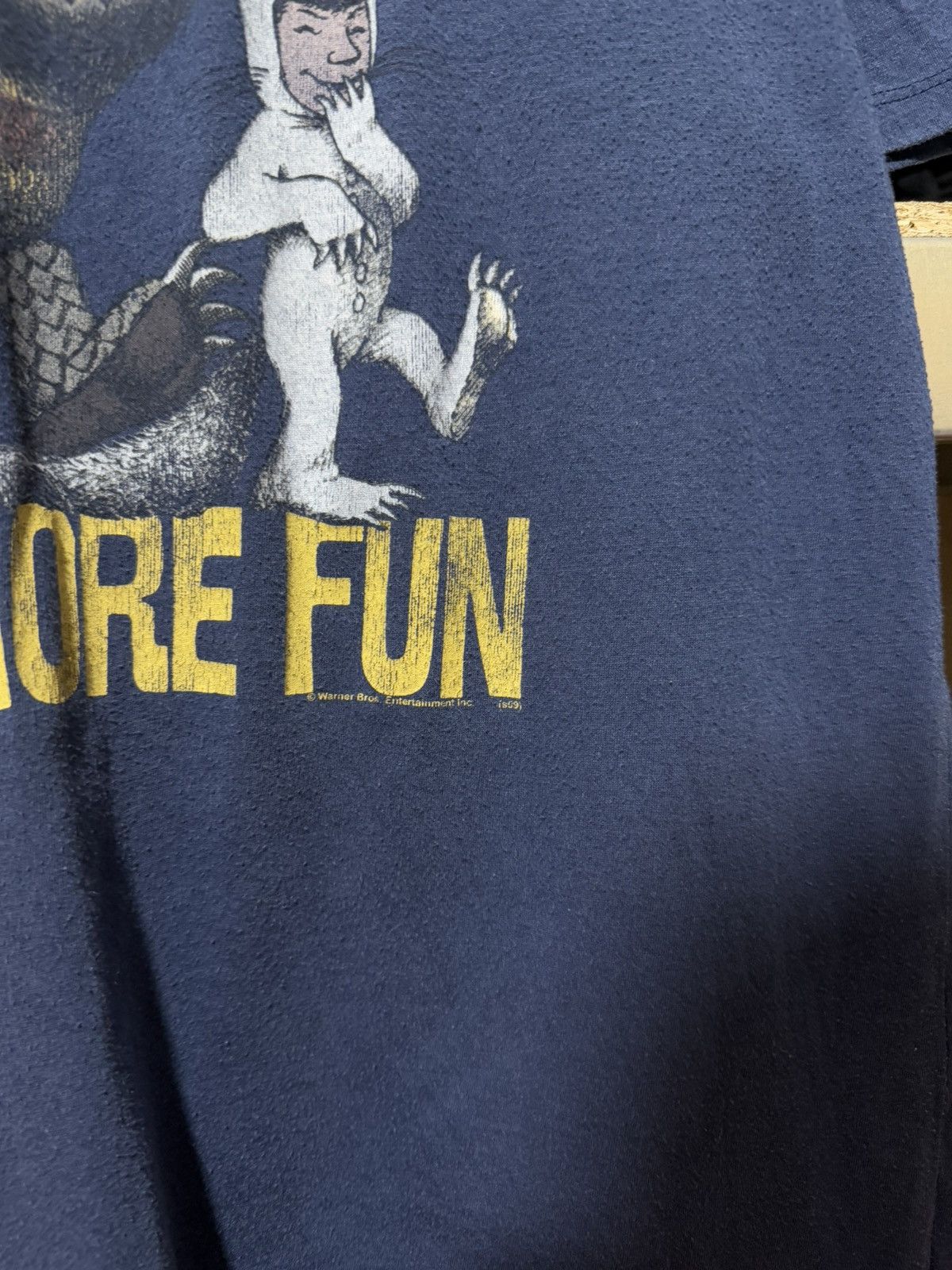 Vintage WILD THINGS HAVE MORE FUN MOVIE HUMOR T-SHIRT Y2K Size US L / EU 52-54 / 3 - 4 Thumbnail