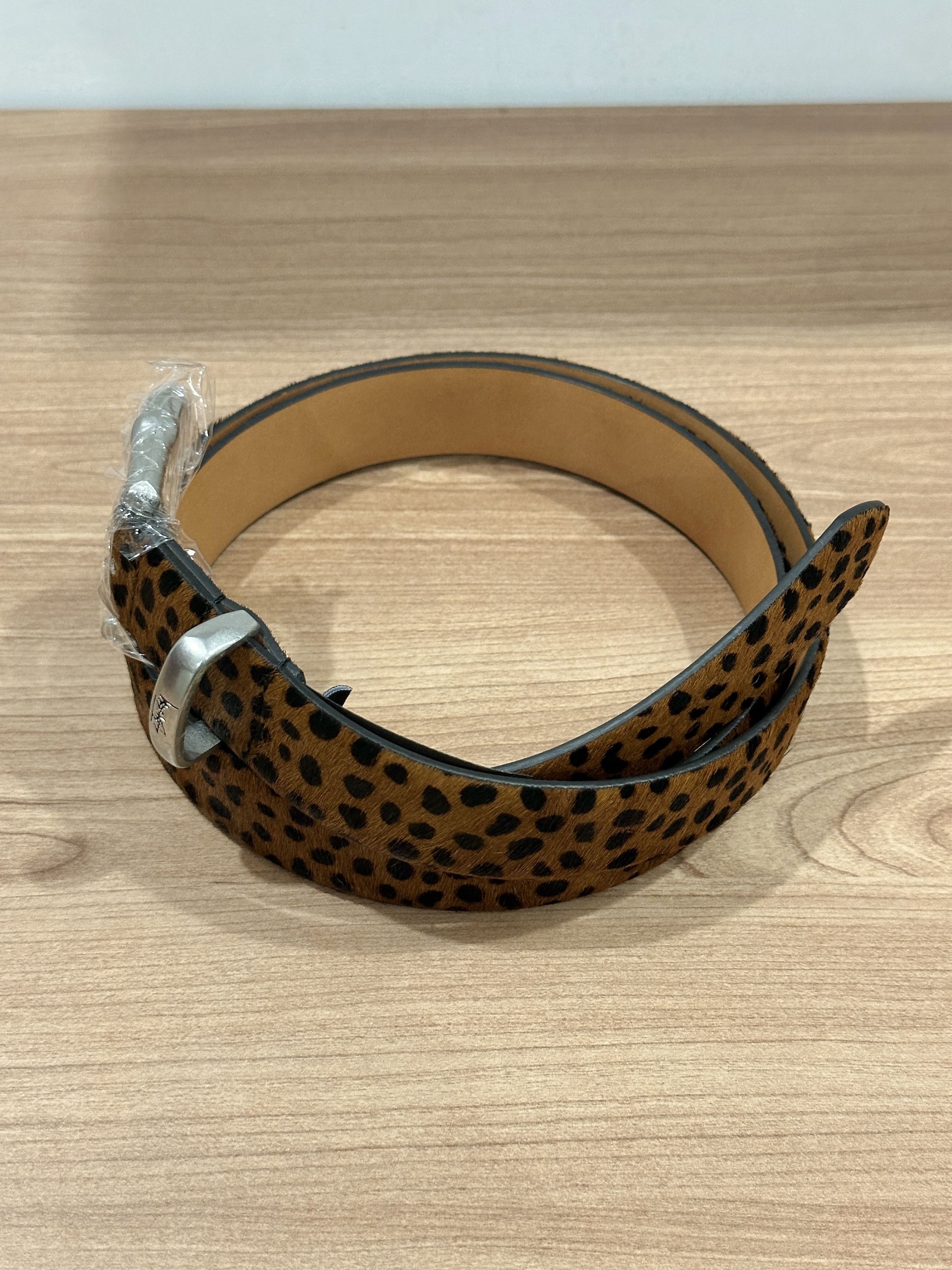 Stussy Stussy faux cow fur belt | Grailed