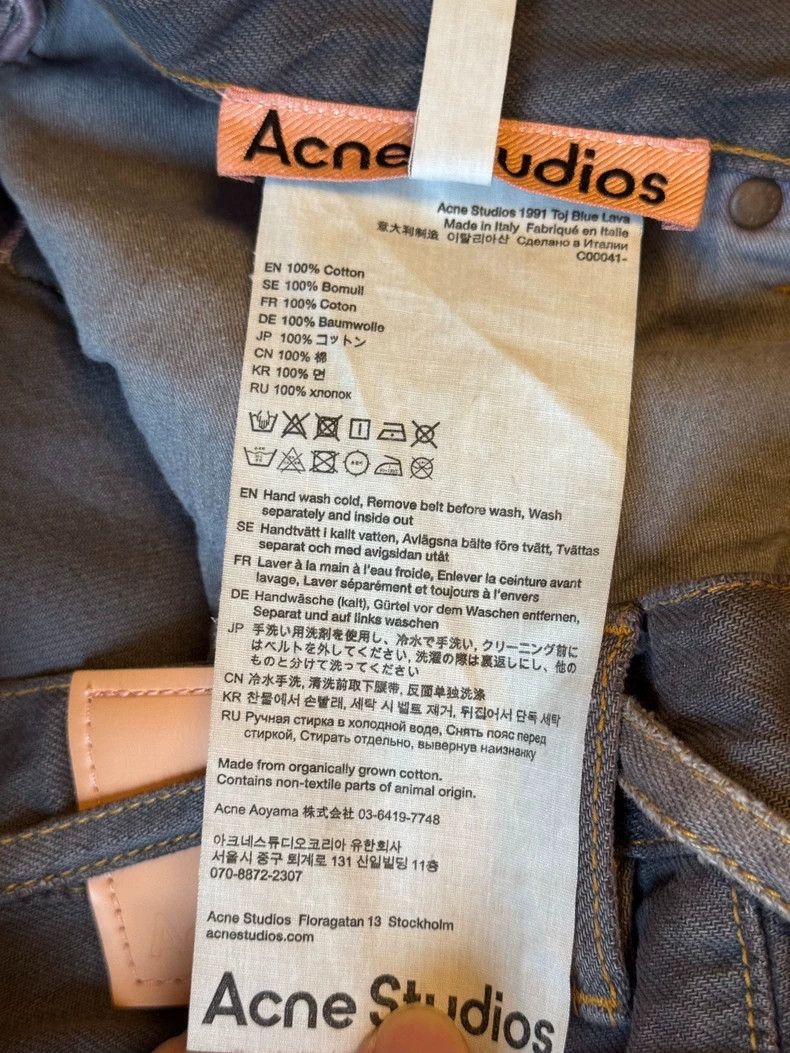 Acne Studios acne studios Gray-blue jeans 2506-Nextarrow Size US 31 - 4 Thumbnail