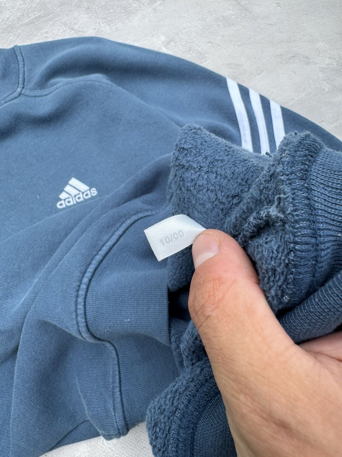 Adidas Vintage 00s Adidas Baggy Crewneck Sweatshirt Size US XL / EU 56 / 4 - 12 Thumbnail